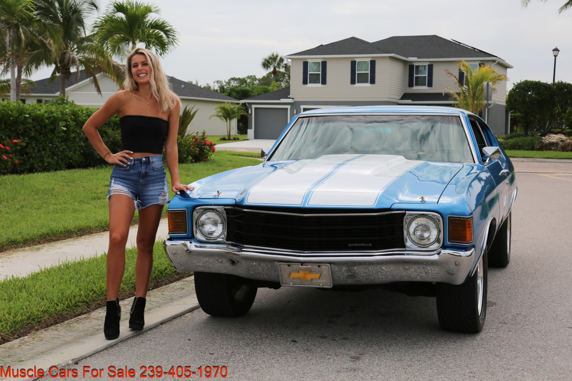 Used 1972 Chevrolet Chevelle SS Chevelle for sale Sold at Muscle Cars for Sale Inc. in Fort Myers FL 33912 5