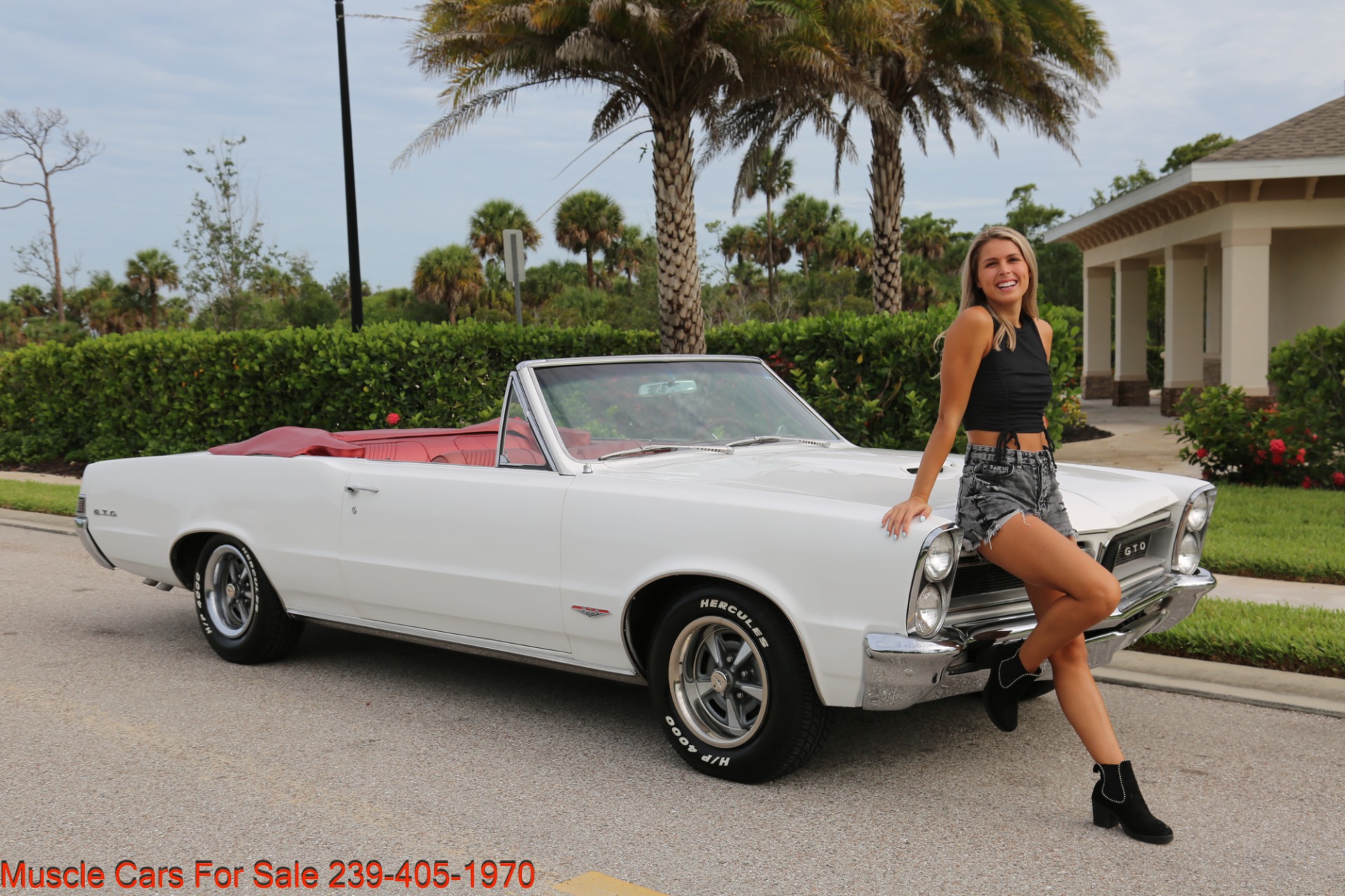 Used 1965 Pontiac Lemans GTO Convertible Convertible for sale Sold at Muscle Cars for Sale Inc. in Fort Myers FL 33912 1