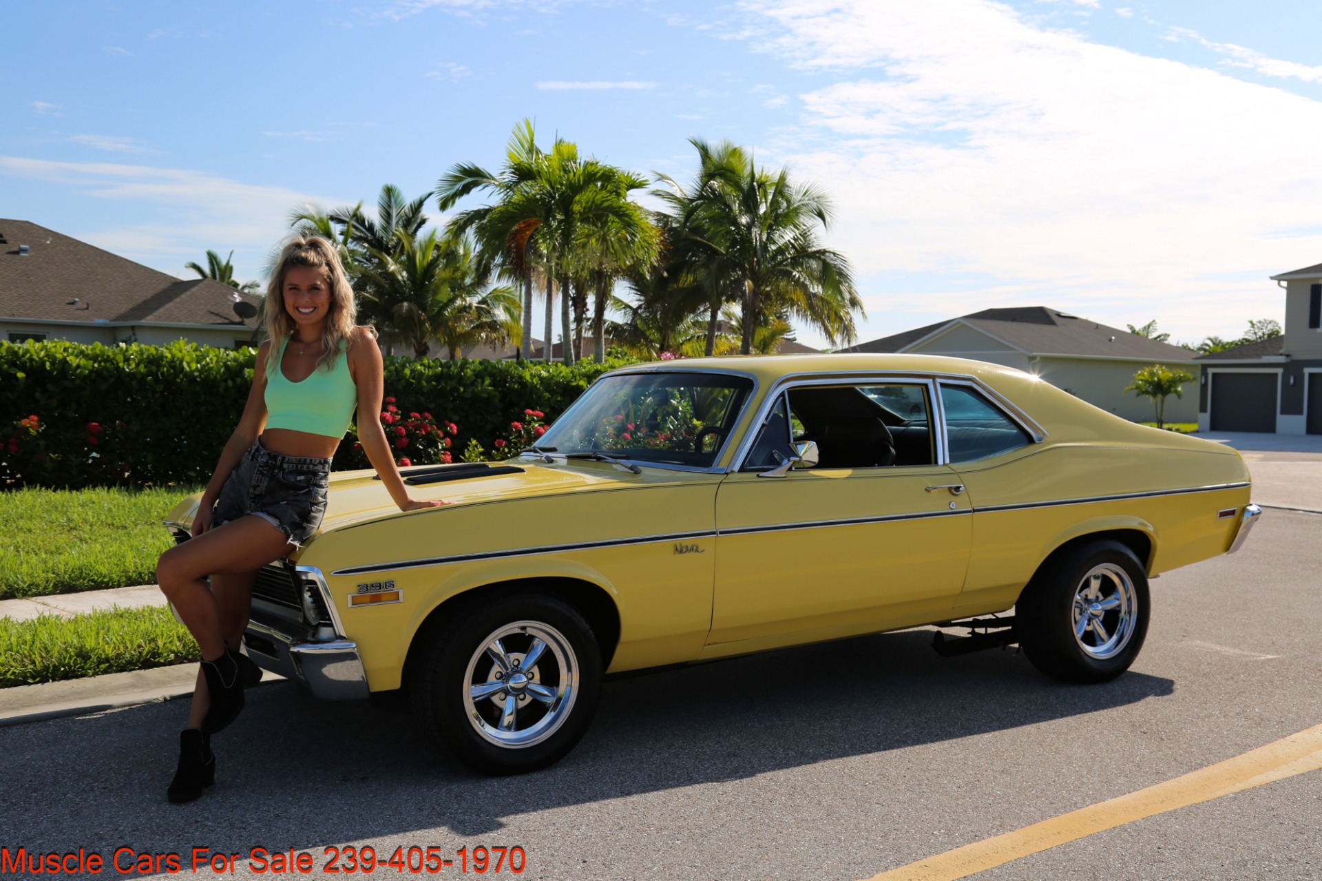 Used 1970 Chevrolet Nova SS 396 Nova for sale Sold at Muscle Cars for Sale Inc. in Fort Myers FL 33912 4