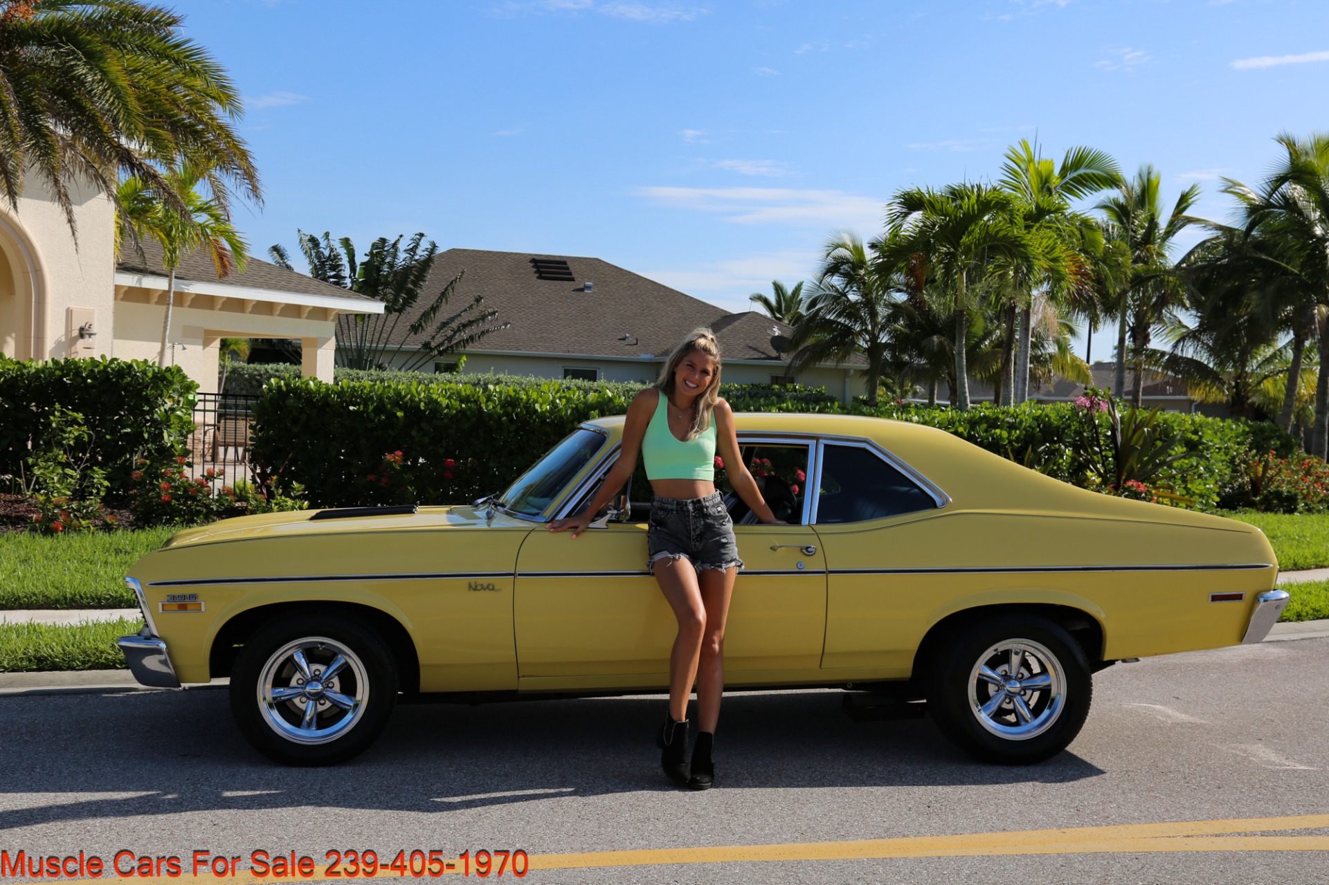 Used 1970 Chevrolet Nova SS 396 Nova for sale Sold at Muscle Cars for Sale Inc. in Fort Myers FL 33912 5