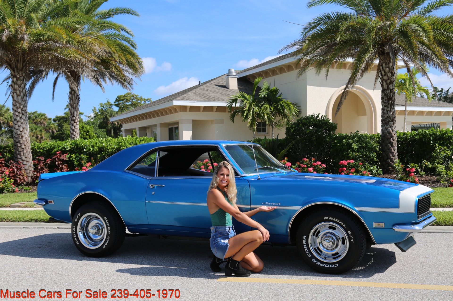 Used 1968 Chevrolet Camaro RS Rallysport 4 Speed Manual V8 for sale Sold at Muscle Cars for Sale Inc. in Fort Myers FL 33912 3