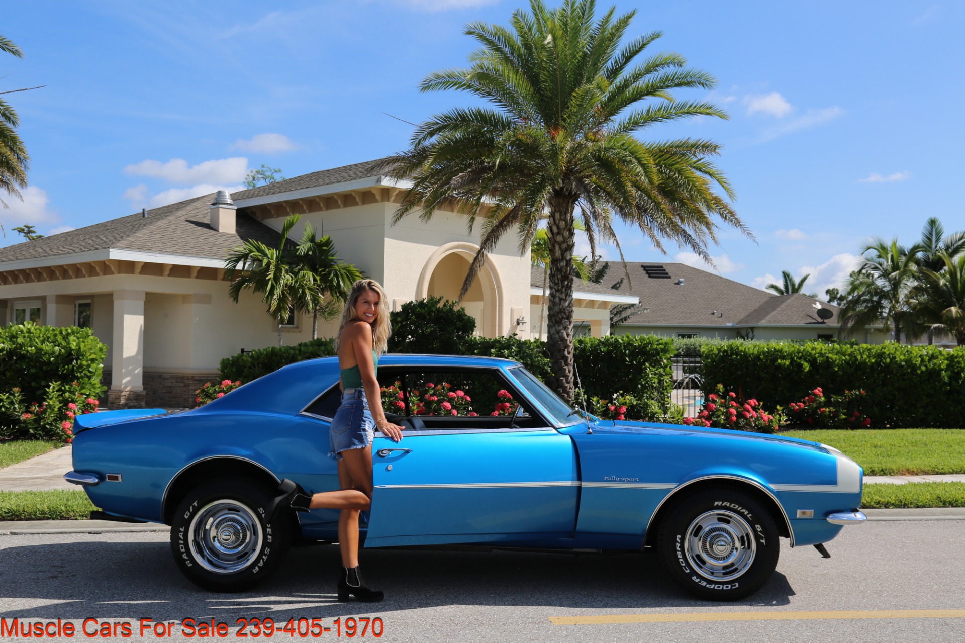 Used 1968 Chevrolet Camaro RS Rallysport 4 Speed Manual V8 for sale Sold at Muscle Cars for Sale Inc. in Fort Myers FL 33912 5