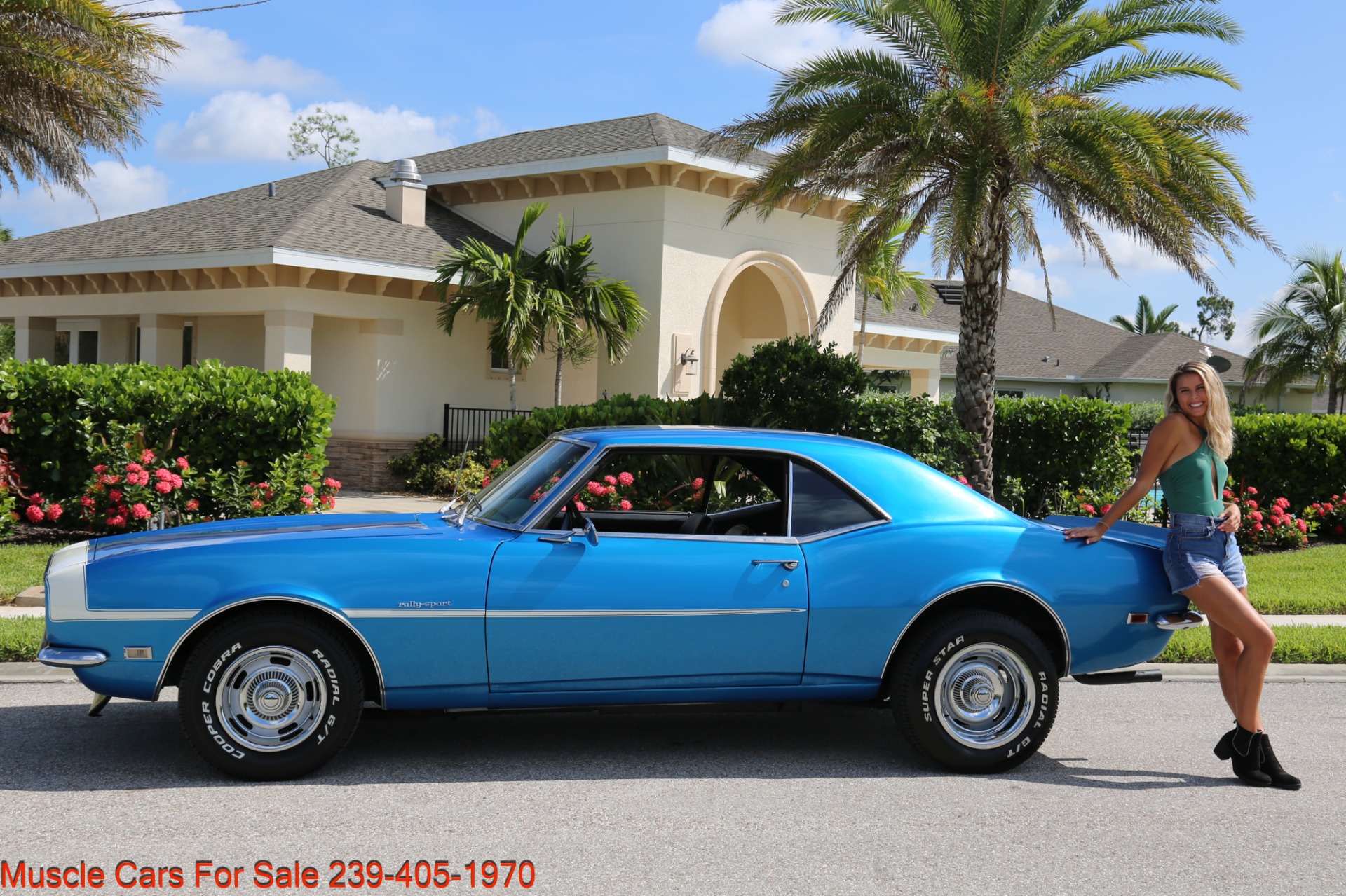 Used 1968 Chevrolet Camaro RS Rallysport 4 Speed Manual V8 for sale Sold at Muscle Cars for Sale Inc. in Fort Myers FL 33912 6