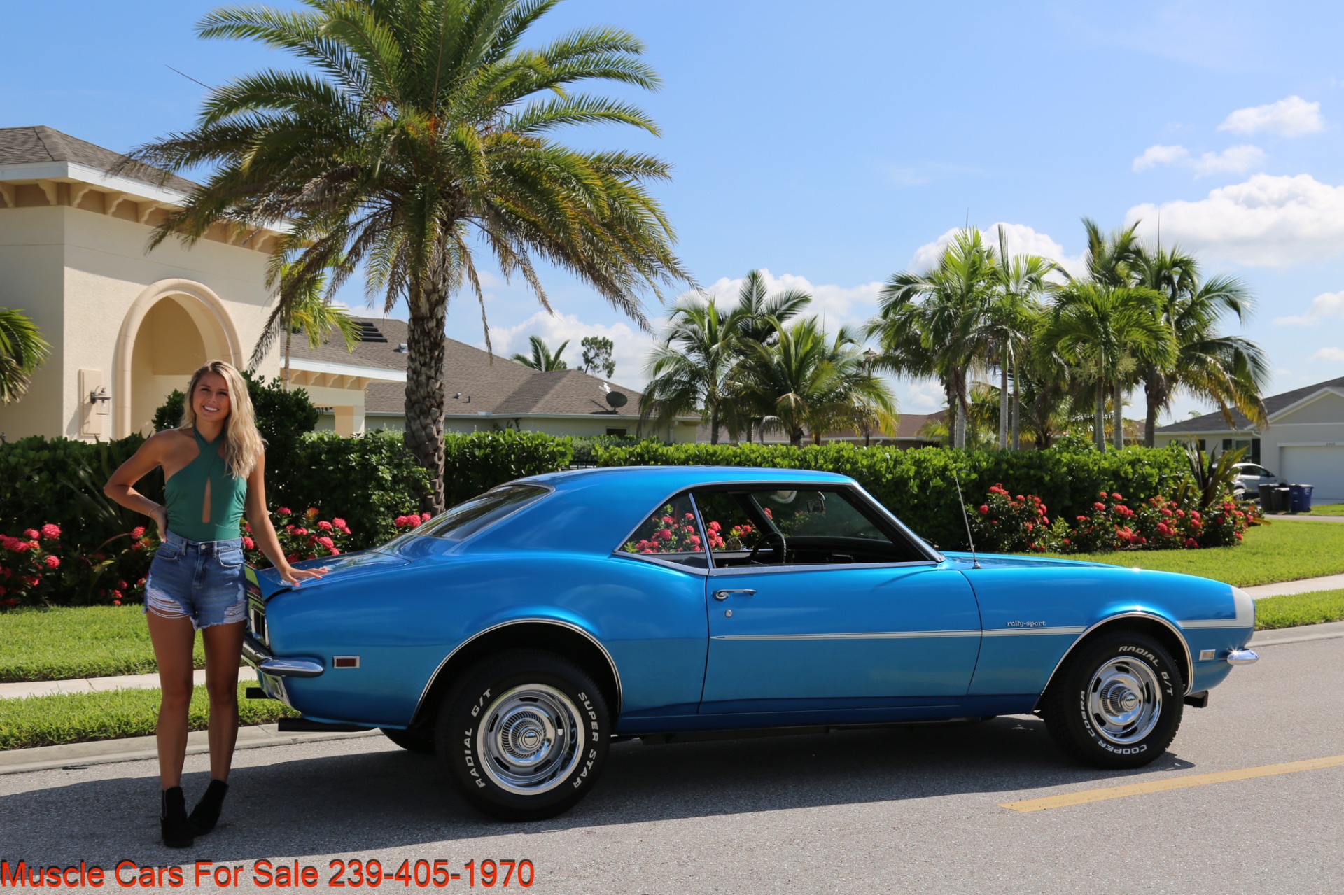 Used 1968 Chevrolet Camaro RS Rallysport 4 Speed Manual V8 for sale Sold at Muscle Cars for Sale Inc. in Fort Myers FL 33912 7