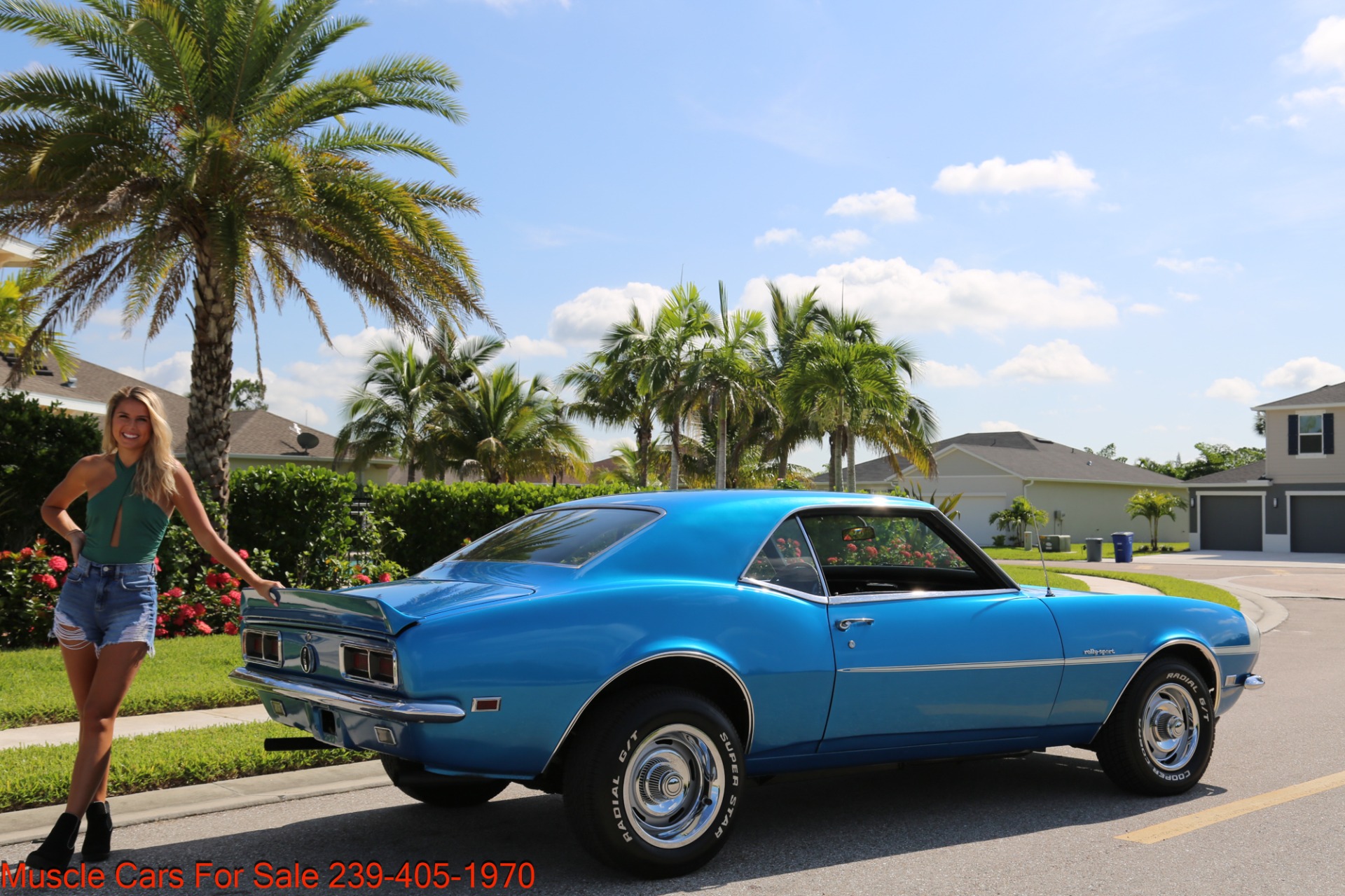 Used 1968 Chevrolet Camaro RS Rallysport 4 Speed Manual V8 for sale Sold at Muscle Cars for Sale Inc. in Fort Myers FL 33912 8