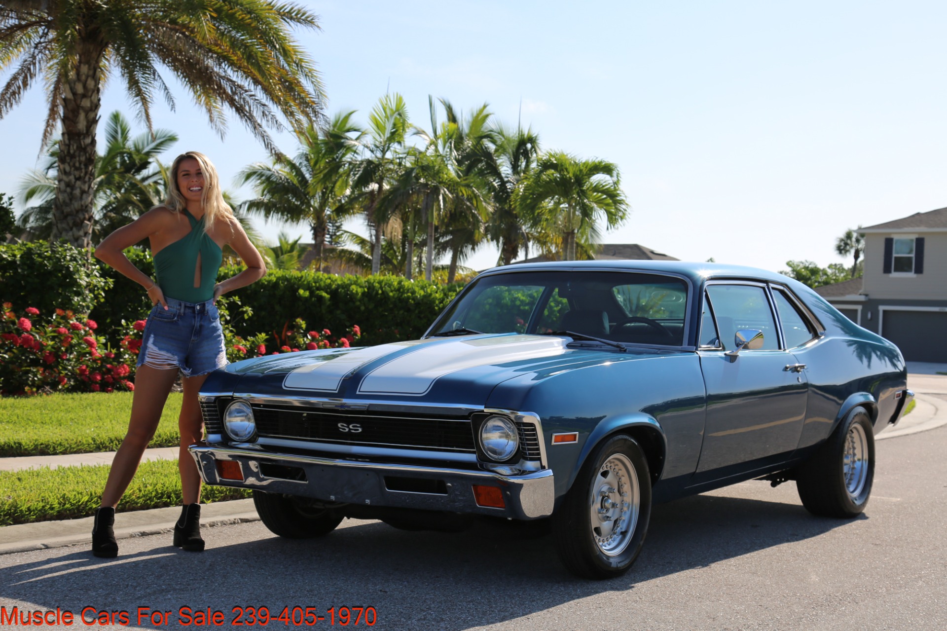 Used 1972 Chevrolet Nova ss for sale Sold at Muscle Cars for Sale Inc. in Fort Myers FL 33912 2
