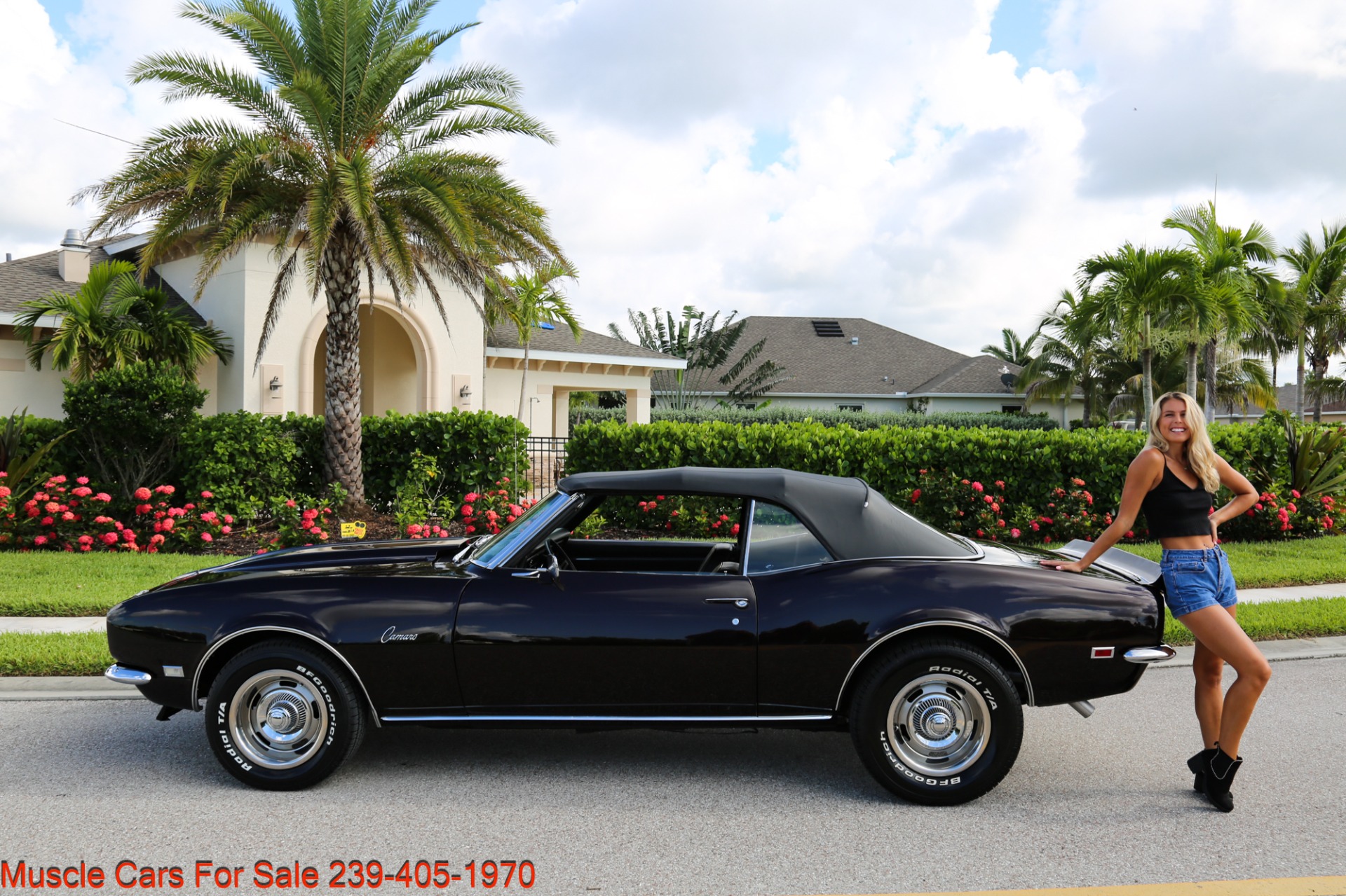 Used 1968 Chevrolet Camaro Convertible for sale Sold at Muscle Cars for Sale Inc. in Fort Myers FL 33912 4