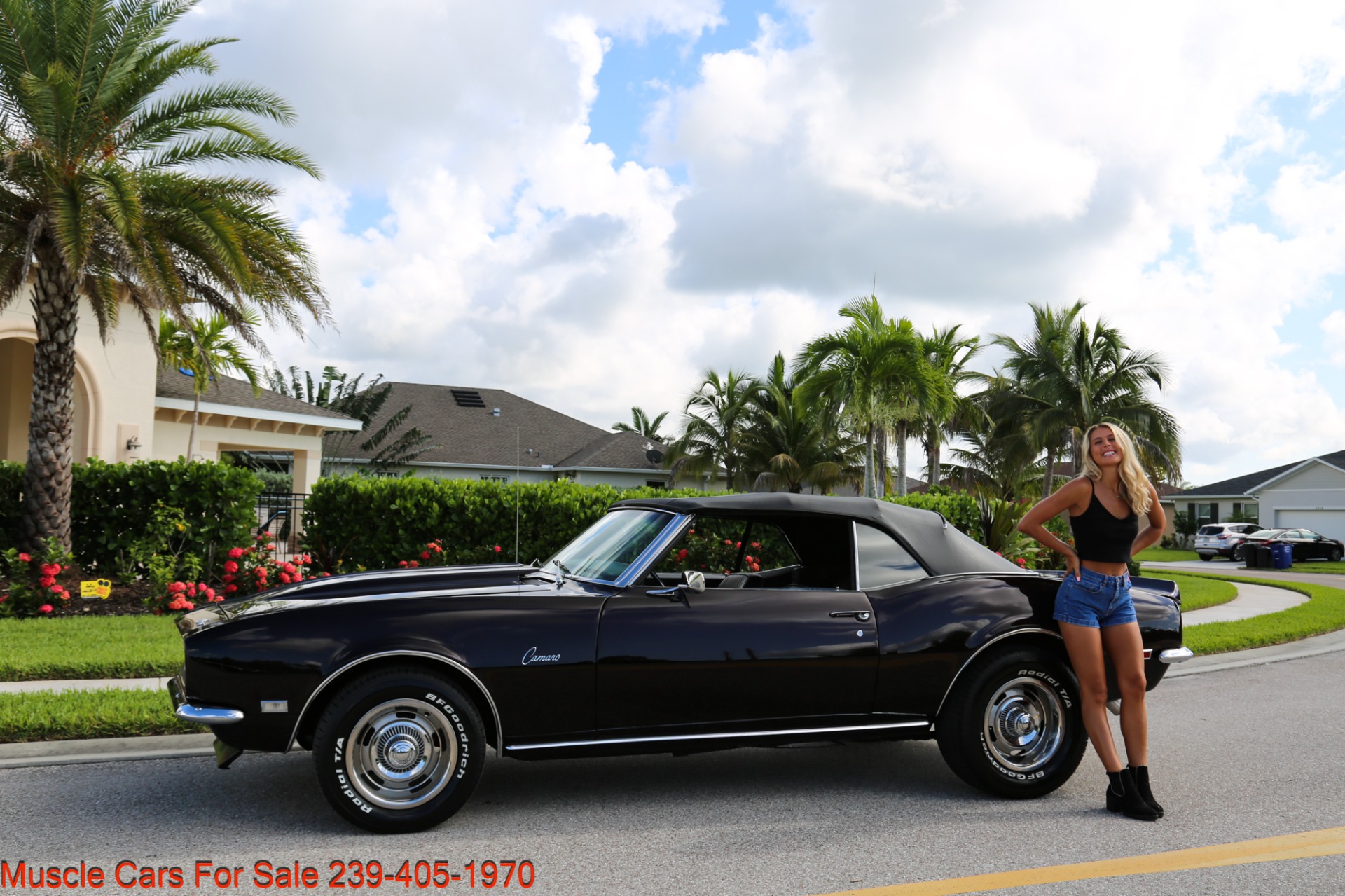Used 1968 Chevrolet Camaro Convertible for sale Sold at Muscle Cars for Sale Inc. in Fort Myers FL 33912 6