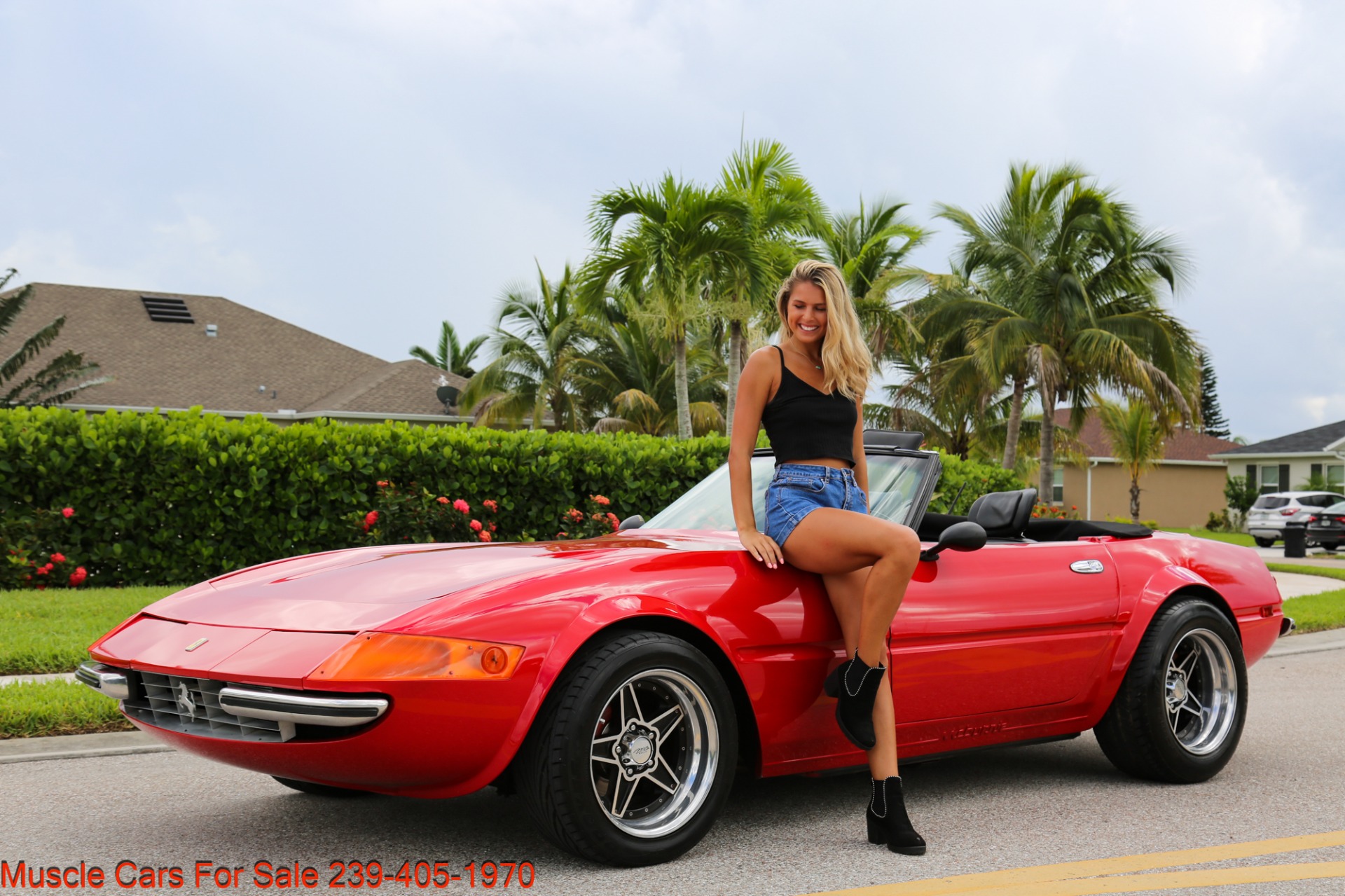 Used 1969 Chevrolet Corvette Ferrari Califorina Daytona Spyder for sale Sold at Muscle Cars for Sale Inc. in Fort Myers FL 33912 2