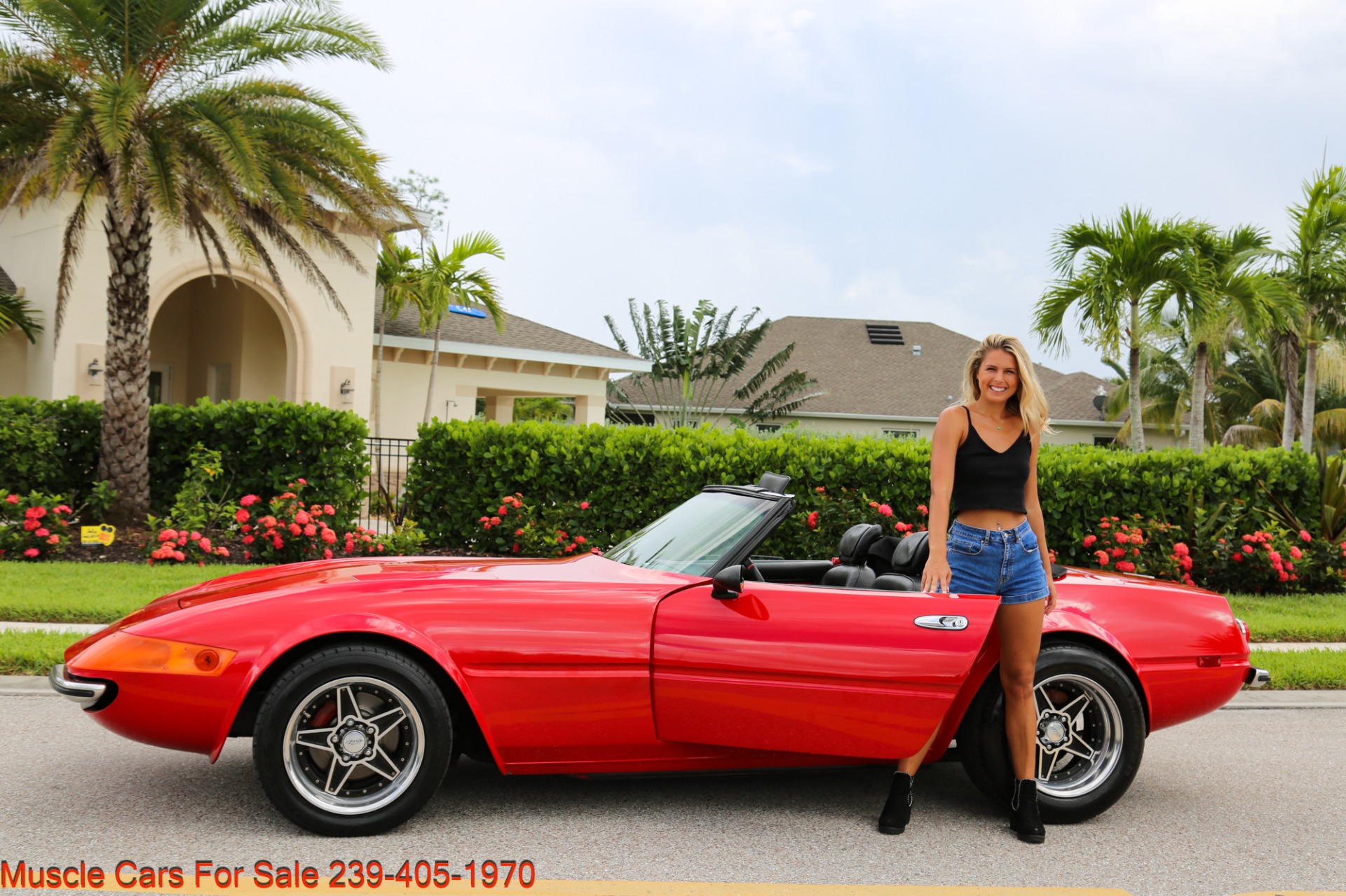 Used 1969 Chevrolet Corvette Ferrari Califorina Daytona Spyder for sale Sold at Muscle Cars for Sale Inc. in Fort Myers FL 33912 3