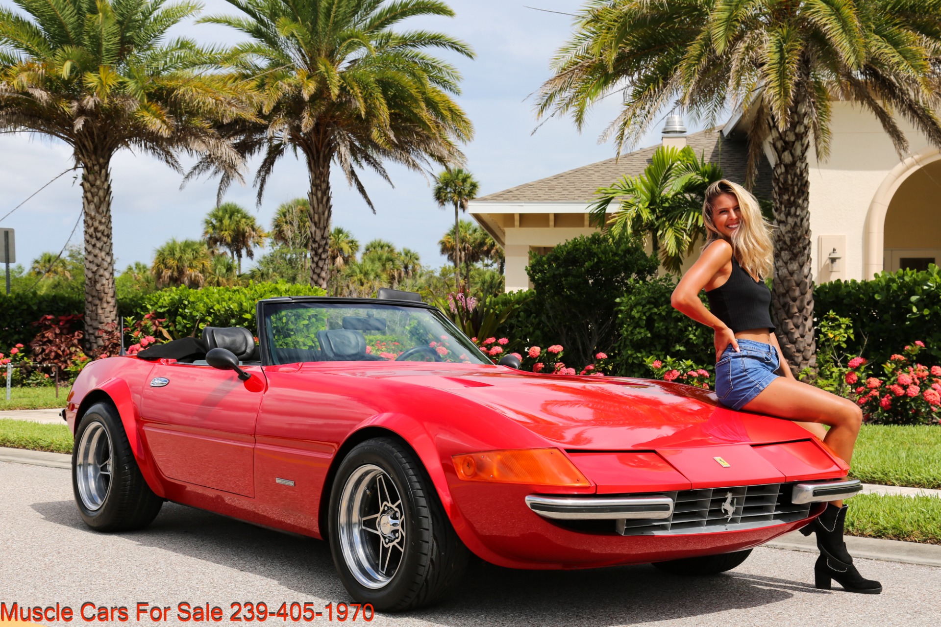 Used 1969 Chevrolet Corvette Ferrari Califorina Daytona Spyder for sale Sold at Muscle Cars for Sale Inc. in Fort Myers FL 33912 1