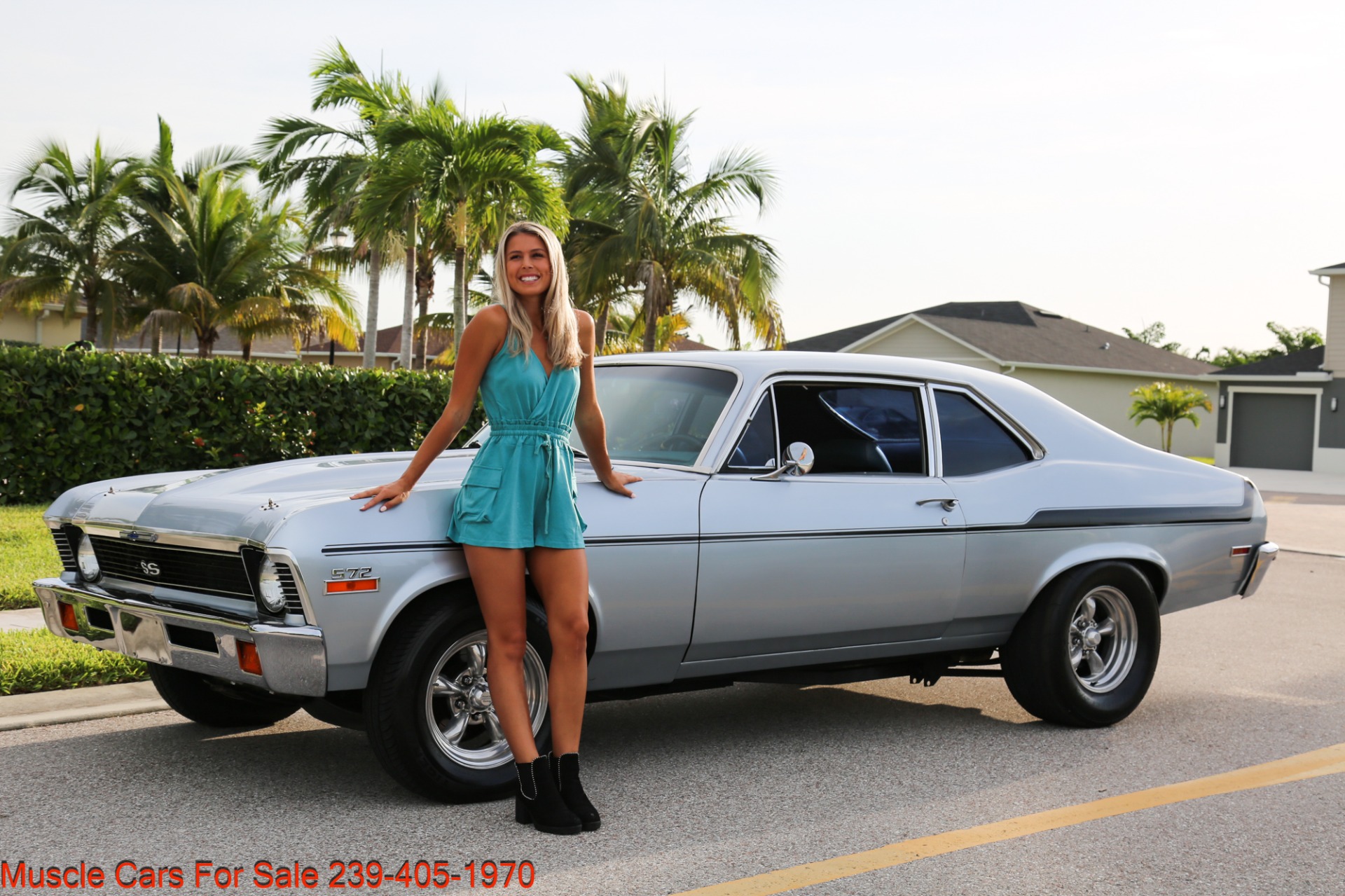 Used 1972 Chevrolet Nova SS 572 Gm Crate Engine for sale Sold at Muscle Cars for Sale Inc. in Fort Myers FL 33912 2