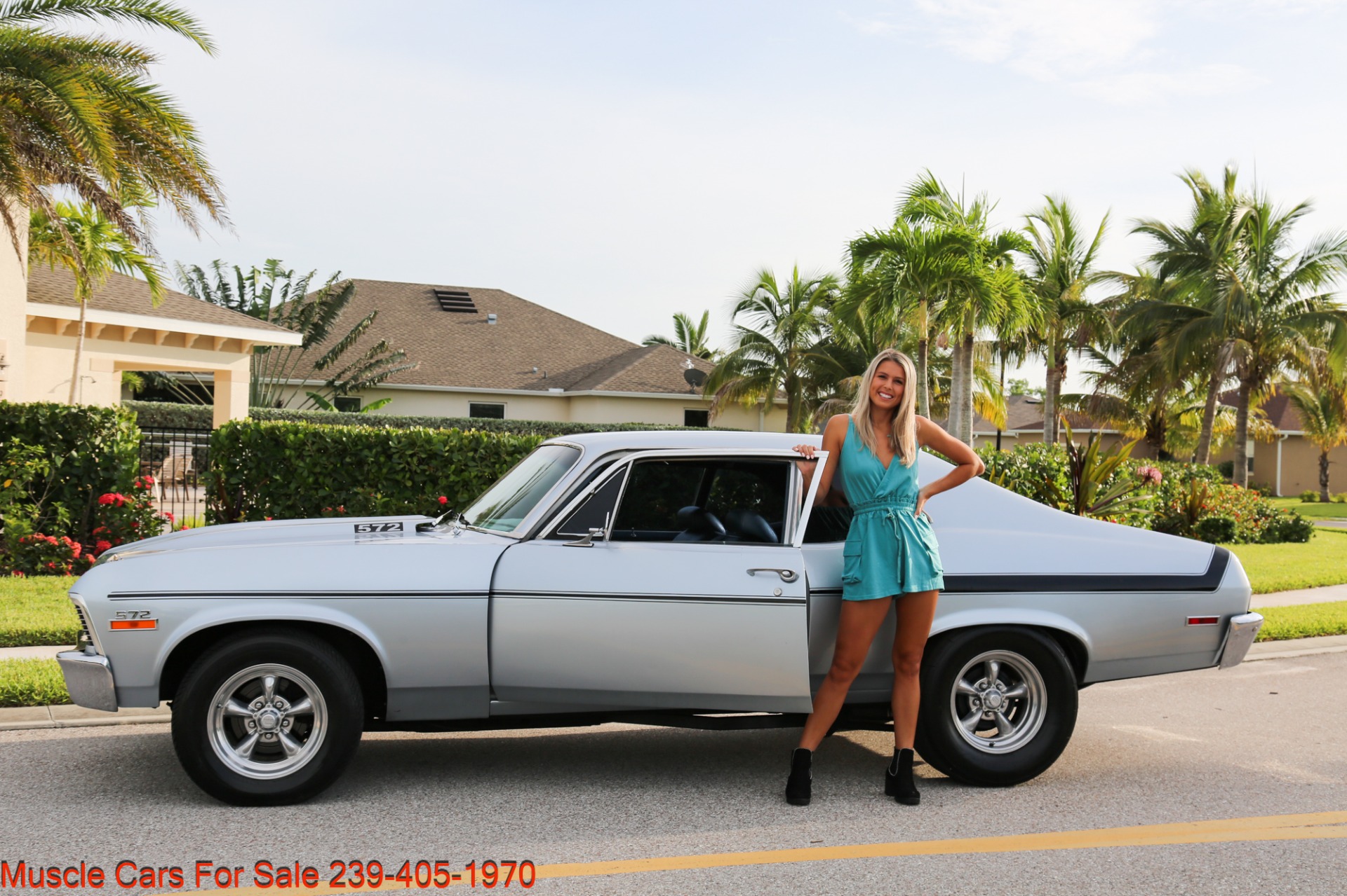 Used 1972 Chevrolet Nova SS 572 Gm Crate Engine for sale Sold at Muscle Cars for Sale Inc. in Fort Myers FL 33912 3