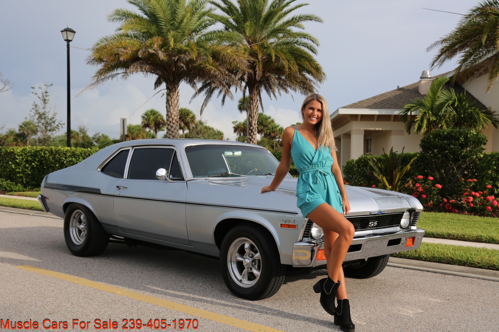 Used 1972 Chevrolet Nova SS 572 Gm Crate Engine for sale Sold at Muscle Cars for Sale Inc. in Fort Myers FL 33912 1
