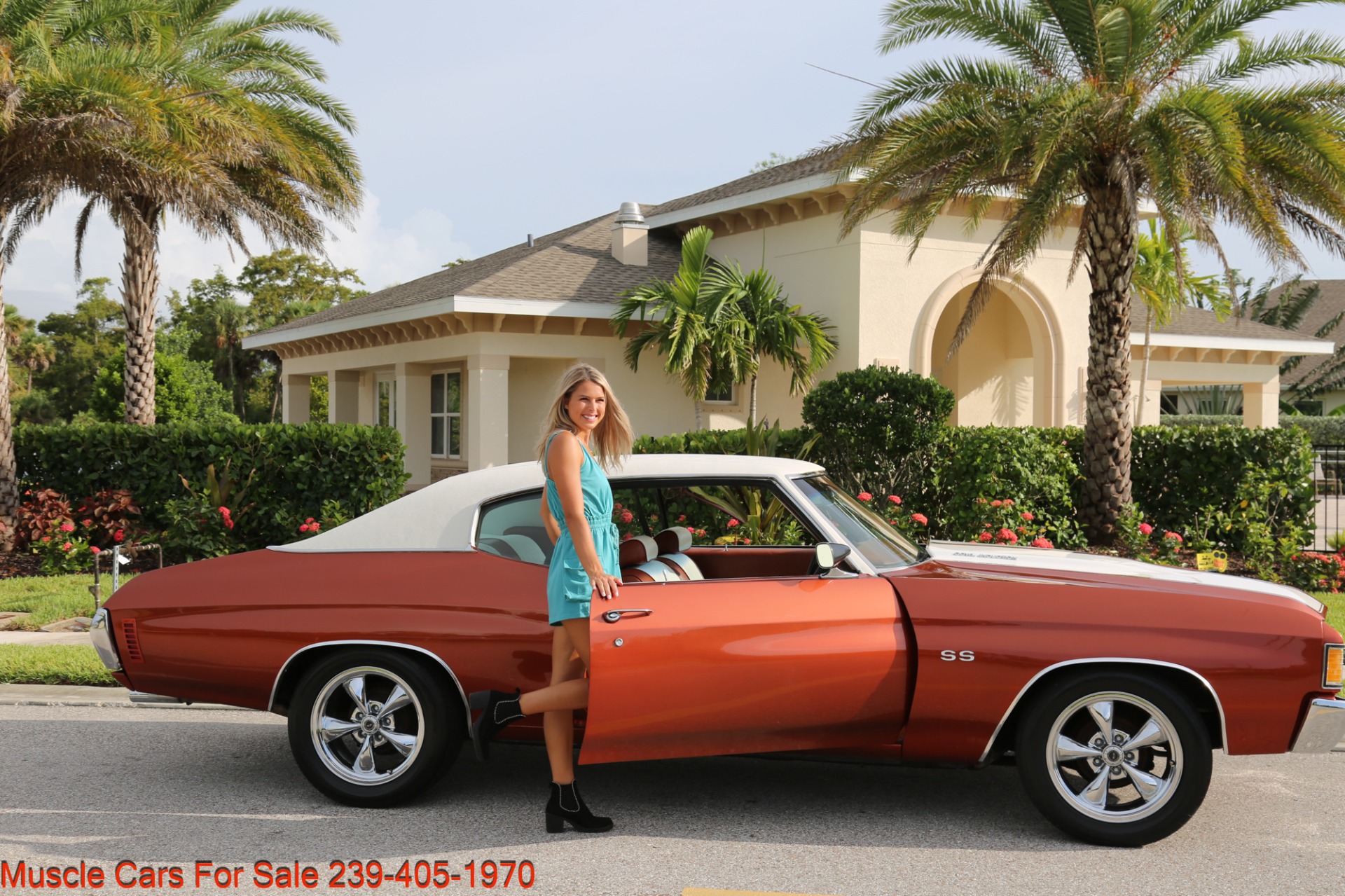 Used 1972 Chevrolet Chevelle SS Trim for sale Sold at Muscle Cars for Sale Inc. in Fort Myers FL 33912 5