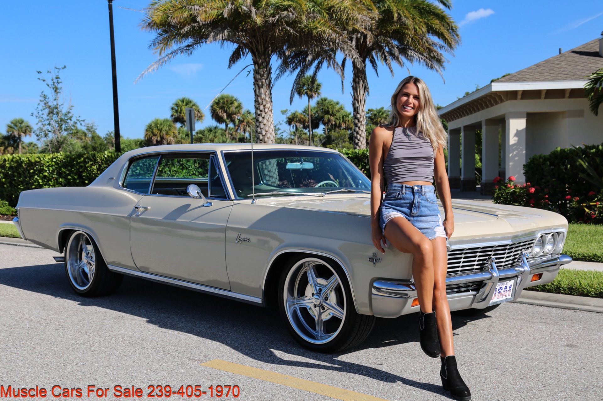 Used 1966 Chevrolet Caprice 2 Door V8 for sale Sold at Muscle Cars for Sale Inc. in Fort Myers FL 33912 3