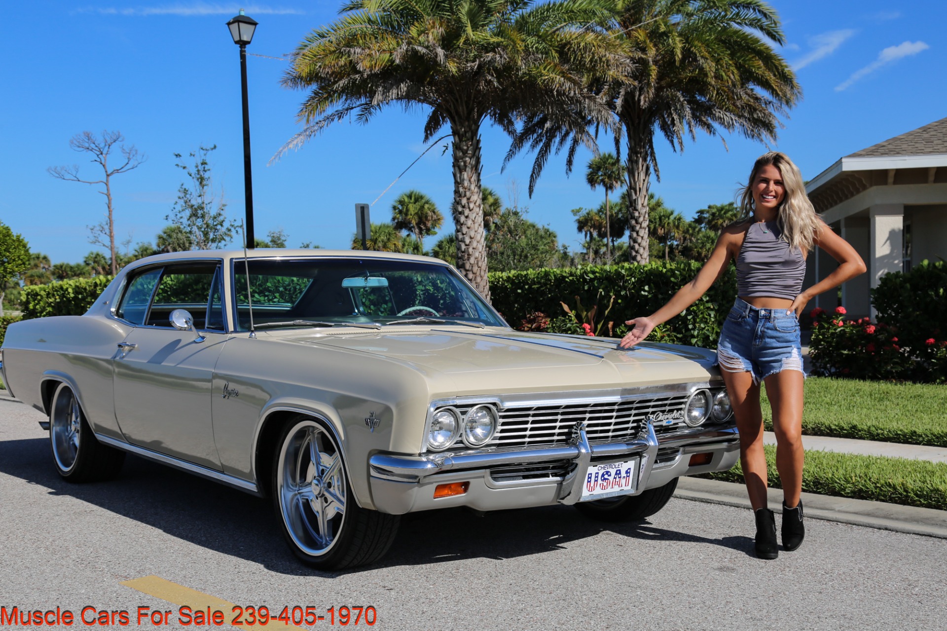 Used 1966 Chevrolet Caprice 2 Door V8 for sale Sold at Muscle Cars for Sale Inc. in Fort Myers FL 33912 1