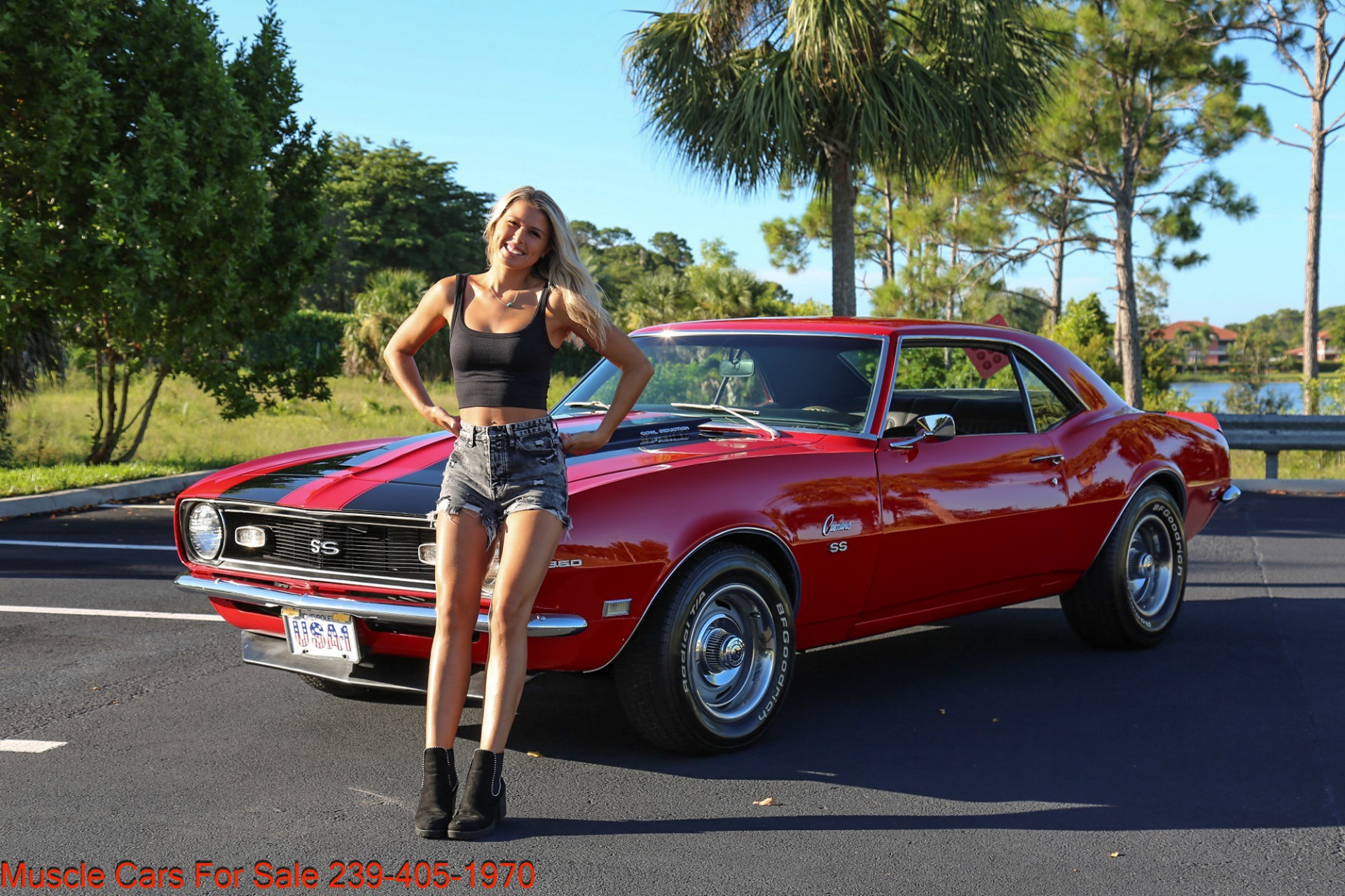 Used 1968 Chevrolet Camaro SS for sale Sold at Muscle Cars for Sale Inc. in Fort Myers FL 33912 4
