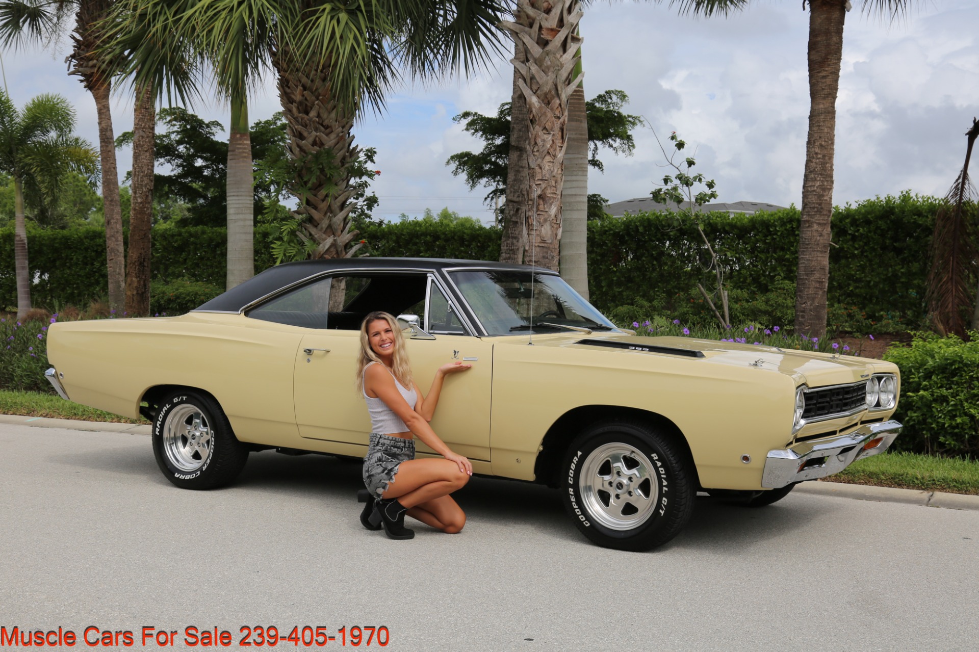 Used 1968 Plymouth Road Runner # Match Road Runner for sale Sold at Muscle Cars for Sale Inc. in Fort Myers FL 33912 2