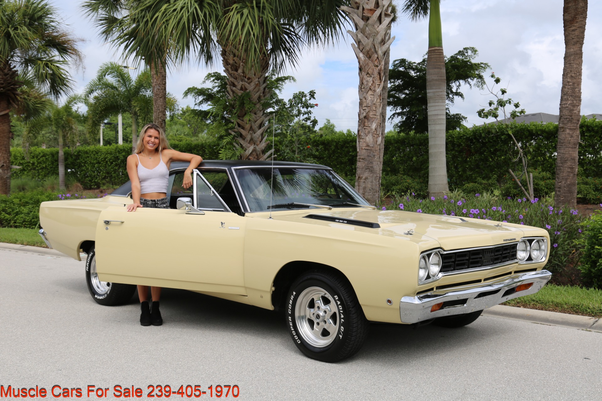 Used 1968 Plymouth Road Runner # Match Road Runner for sale Sold at Muscle Cars for Sale Inc. in Fort Myers FL 33912 3