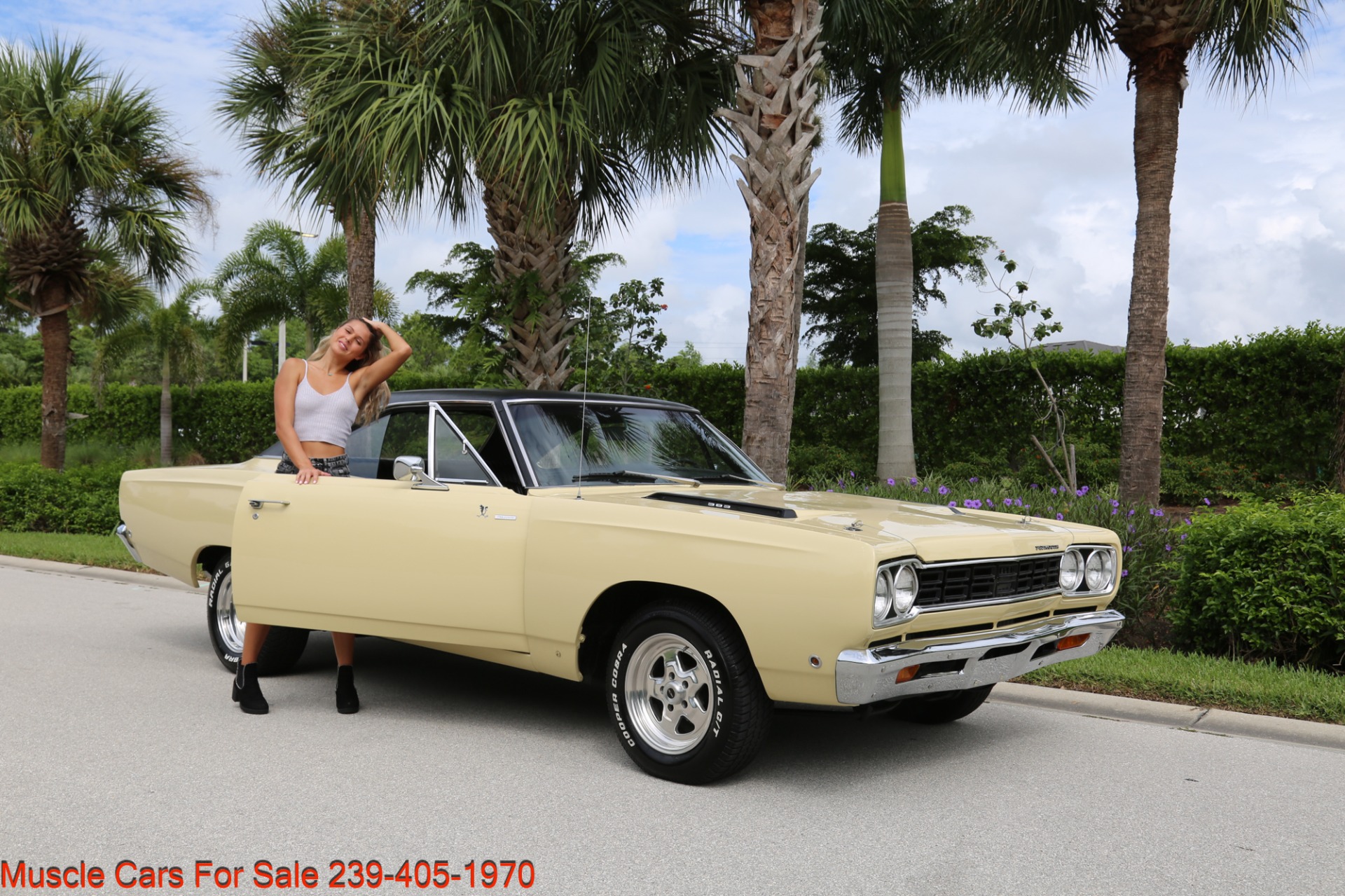 Used 1968 Plymouth Road Runner # Match Road Runner for sale Sold at Muscle Cars for Sale Inc. in Fort Myers FL 33912 4