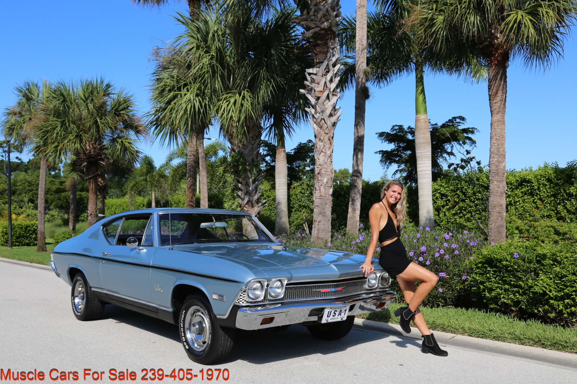 Used 1968 Chevrolet Chevelle Malibu Chevelle Malibu for sale Sold at Muscle Cars for Sale Inc. in Fort Myers FL 33912 2
