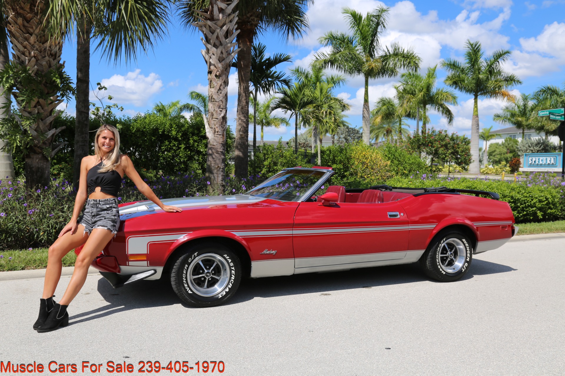 Used 1973 Ford Mustang Convertible for sale Sold at Muscle Cars for Sale Inc. in Fort Myers FL 33912 2