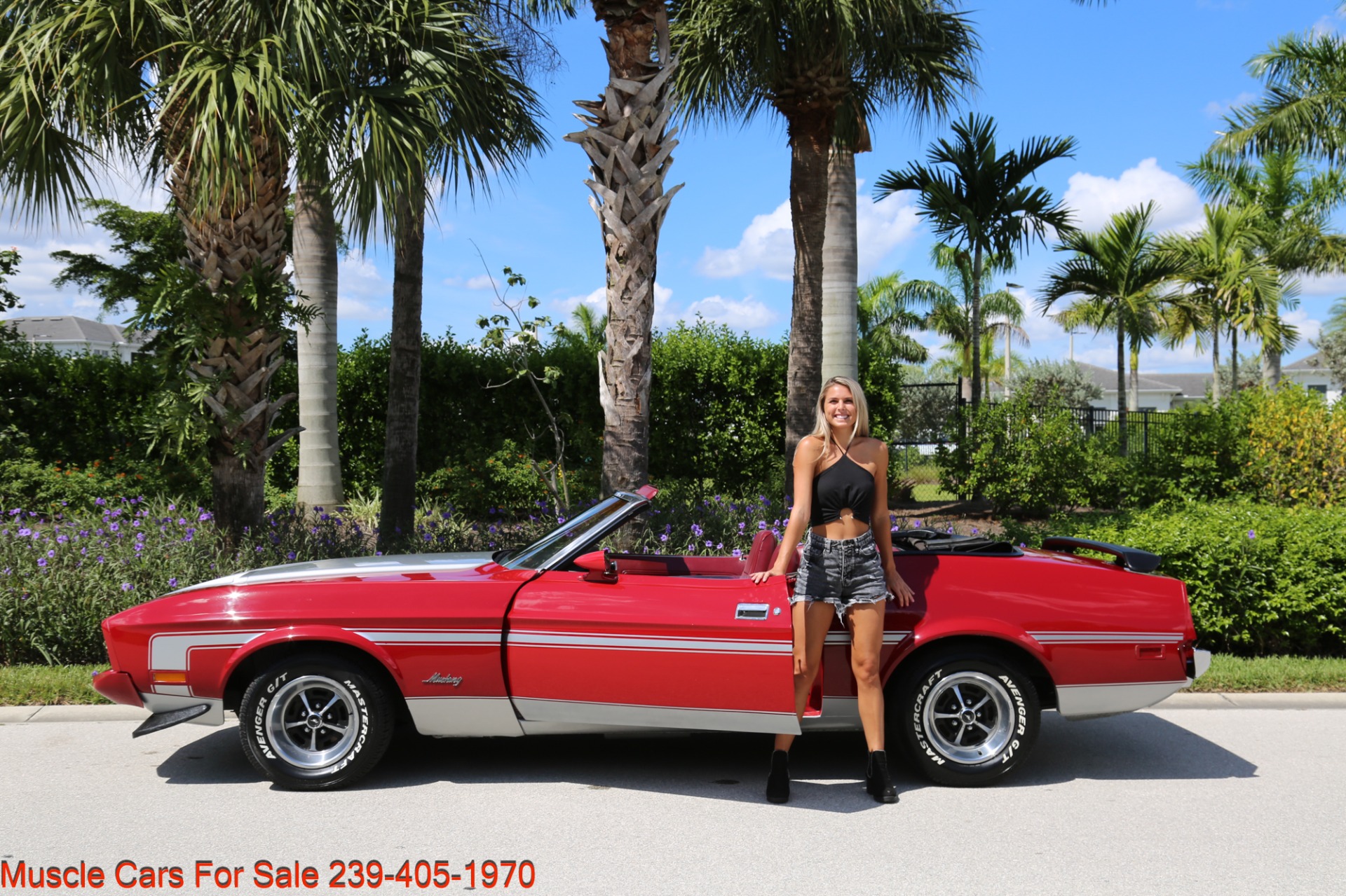 Used 1973 Ford Mustang Convertible for sale Sold at Muscle Cars for Sale Inc. in Fort Myers FL 33912 3