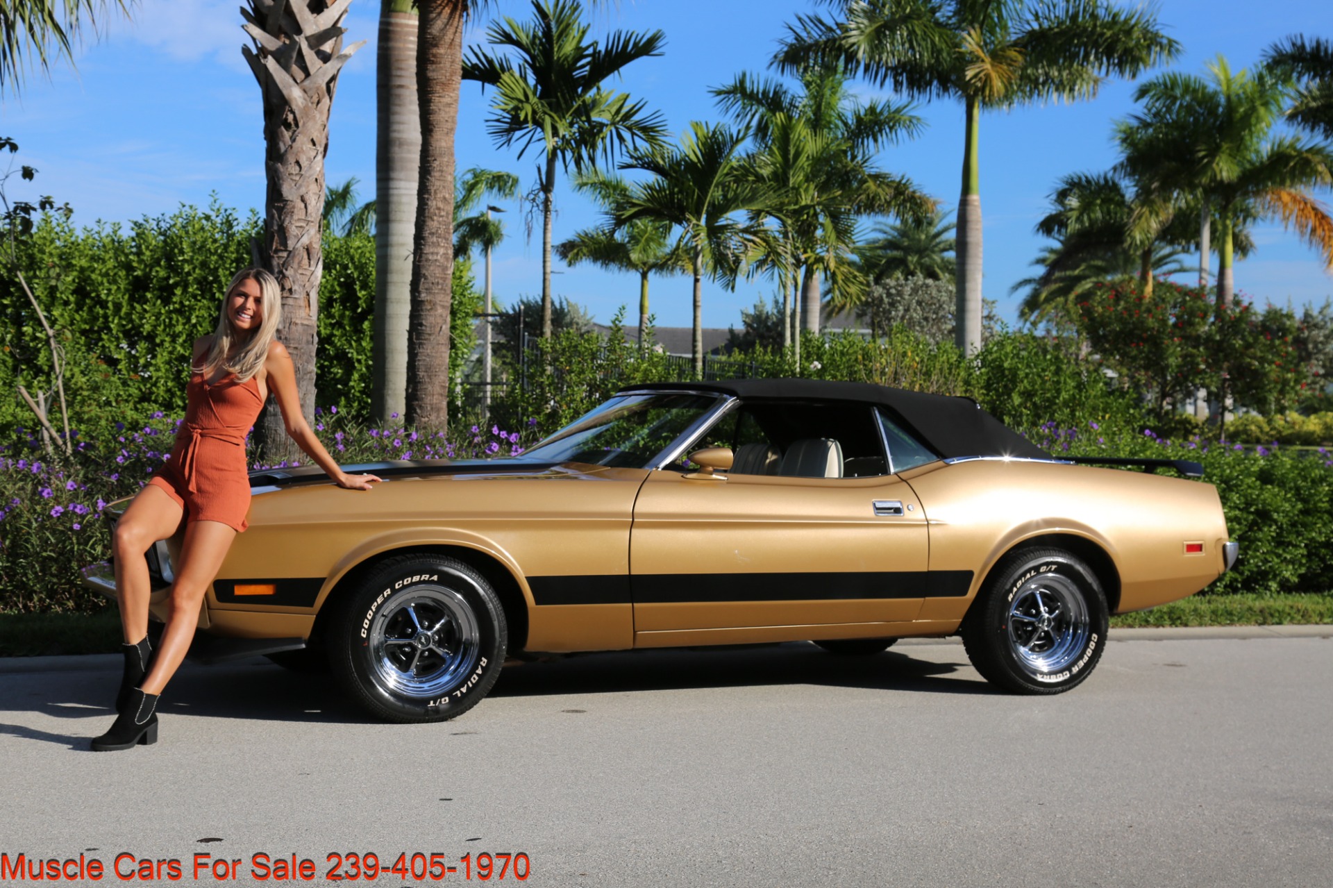 Used 1973 Ford Mustang Convertible for sale Sold at Muscle Cars for Sale Inc. in Fort Myers FL 33912 2