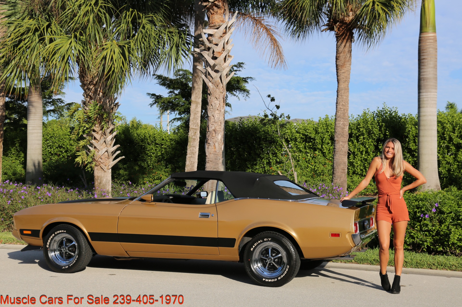 Used 1973 Ford Mustang Convertible for sale Sold at Muscle Cars for Sale Inc. in Fort Myers FL 33912 3