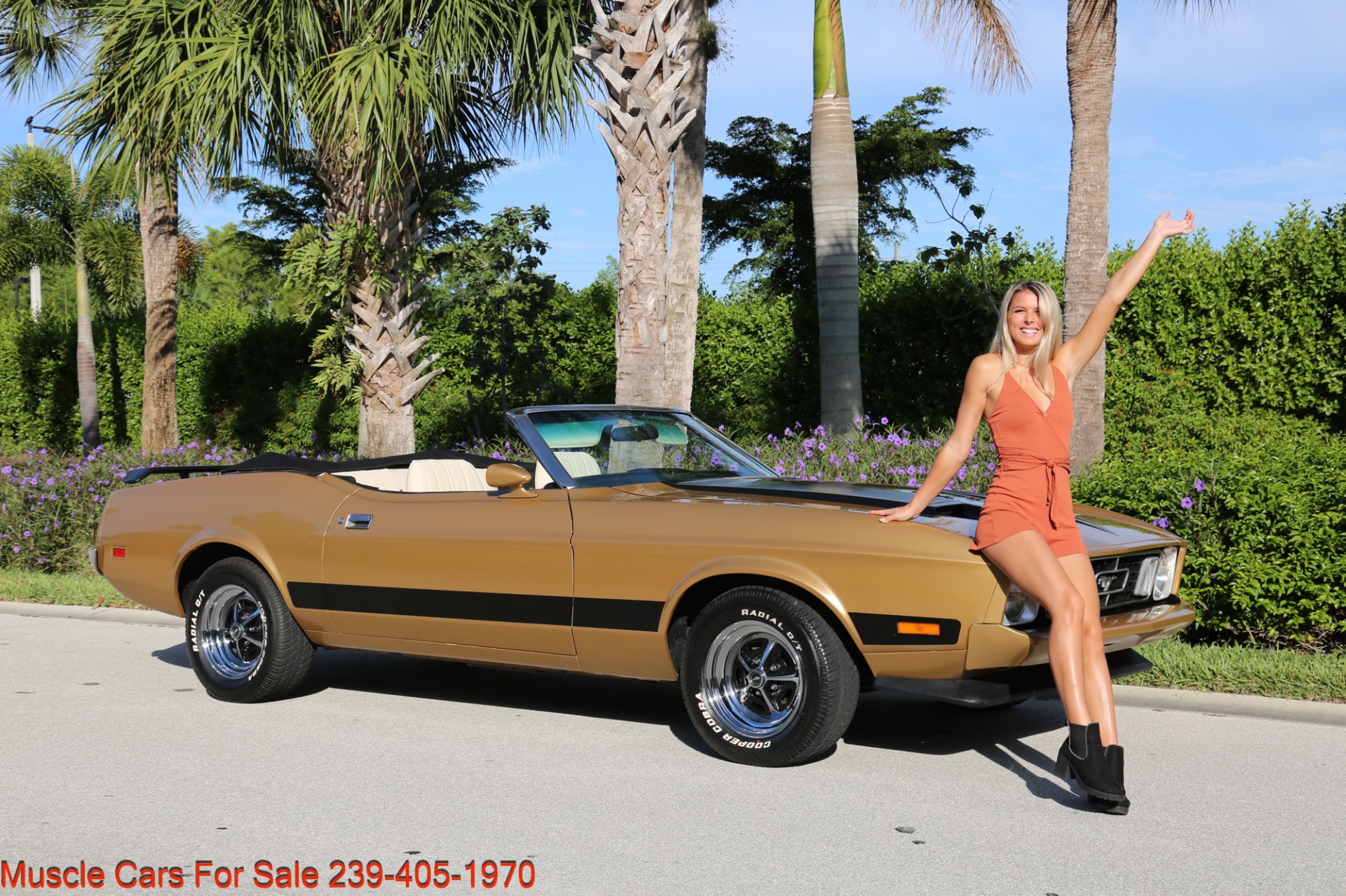 Used 1973 Ford Mustang Convertible for sale Sold at Muscle Cars for Sale Inc. in Fort Myers FL 33912 1