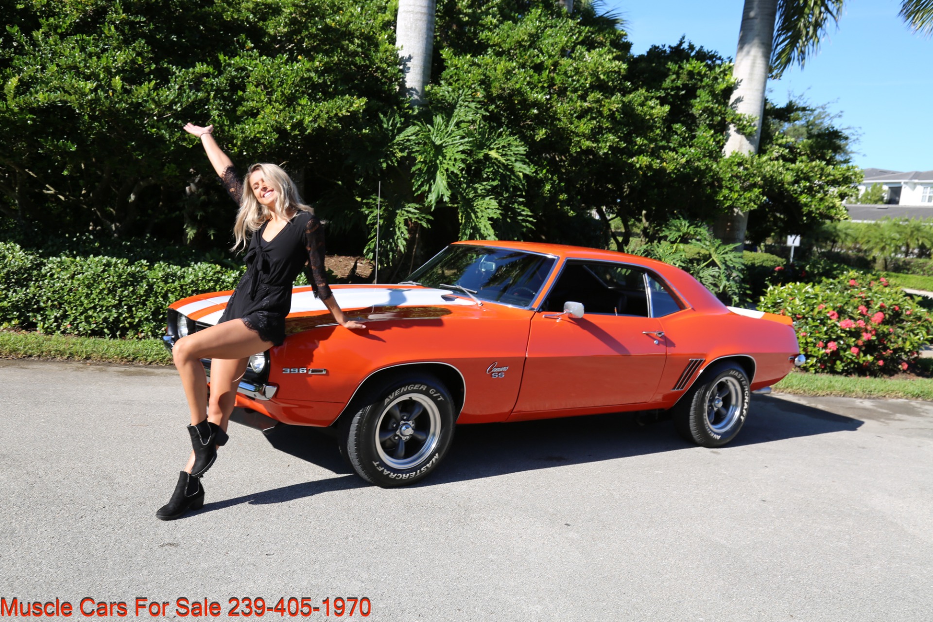 Used 1969 Chevrolet Camaro SS 396 for sale Sold at Muscle Cars for Sale Inc. in Fort Myers FL 33912 4