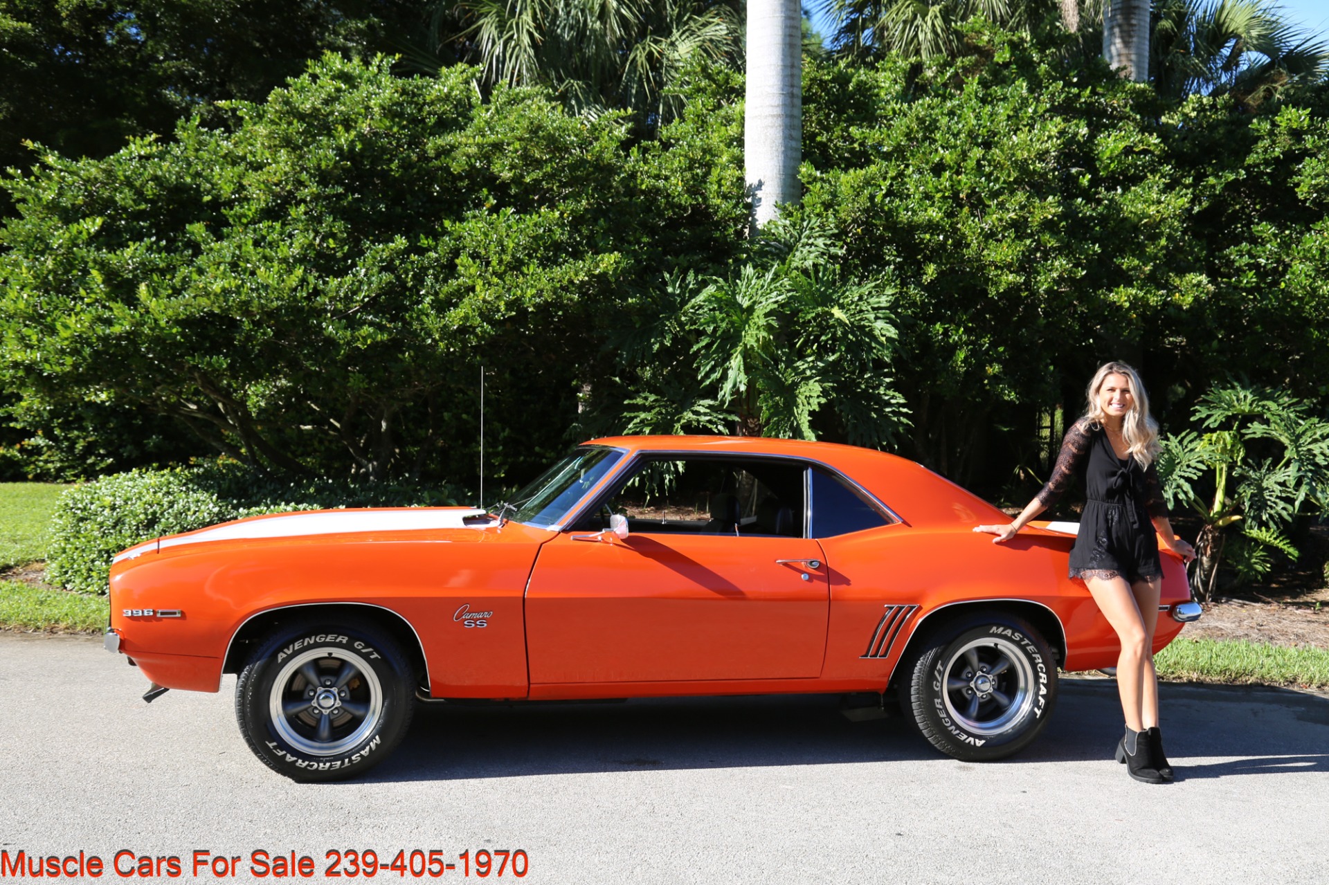 Used 1969 Chevrolet Camaro SS 396 for sale Sold at Muscle Cars for Sale Inc. in Fort Myers FL 33912 1