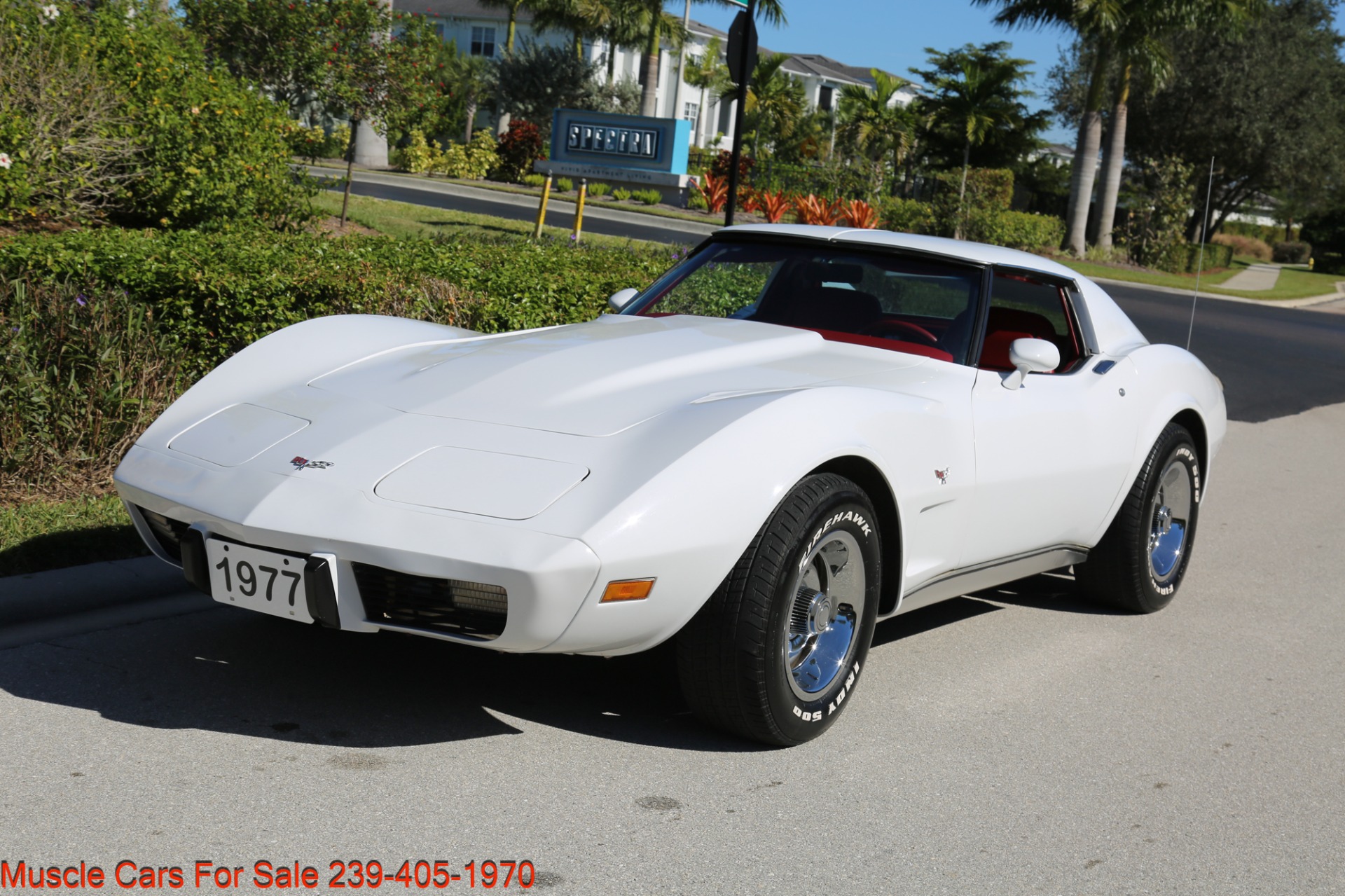 Used 1977 Chevrolet Corvette 350 330HP Crate engine for sale Sold at Muscle Cars for Sale Inc. in Fort Myers FL 33912 4