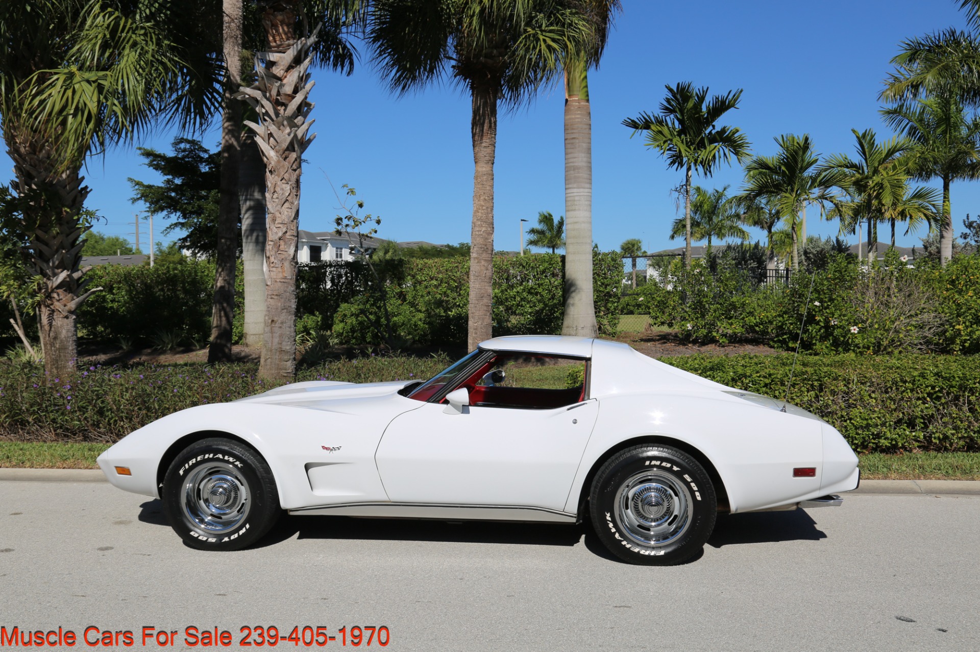 Used 1977 Chevrolet Corvette 350 330HP Crate engine for sale Sold at Muscle Cars for Sale Inc. in Fort Myers FL 33912 6