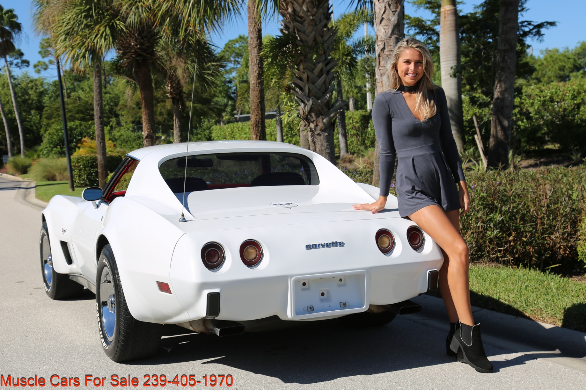 Used 1977 Chevrolet Corvette 350 330HP Crate engine for sale Sold at Muscle Cars for Sale Inc. in Fort Myers FL 33912 7