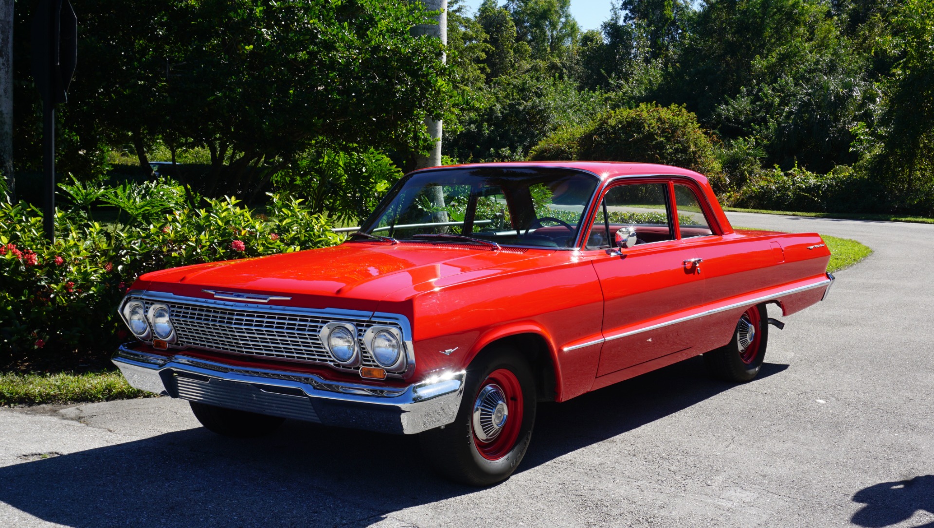 Used 1963 Chevrolet Belair 2 Dr V8 Auto for sale Sold at Muscle Cars for Sale Inc. in Fort Myers FL 33912 2