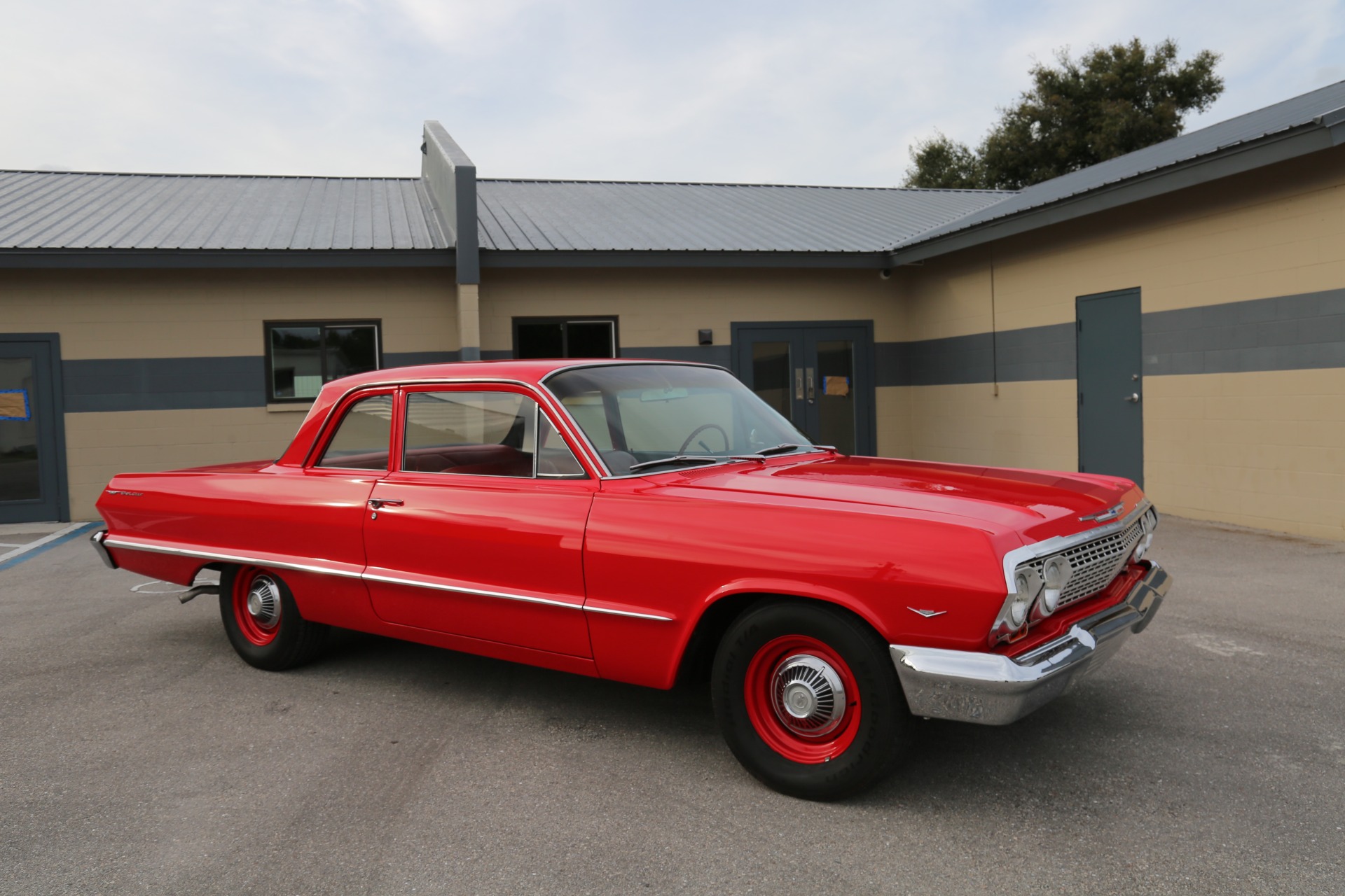 Used 1963 Chevrolet Belair 2 Dr V8 Auto for sale Sold at Muscle Cars for Sale Inc. in Fort Myers FL 33912 8