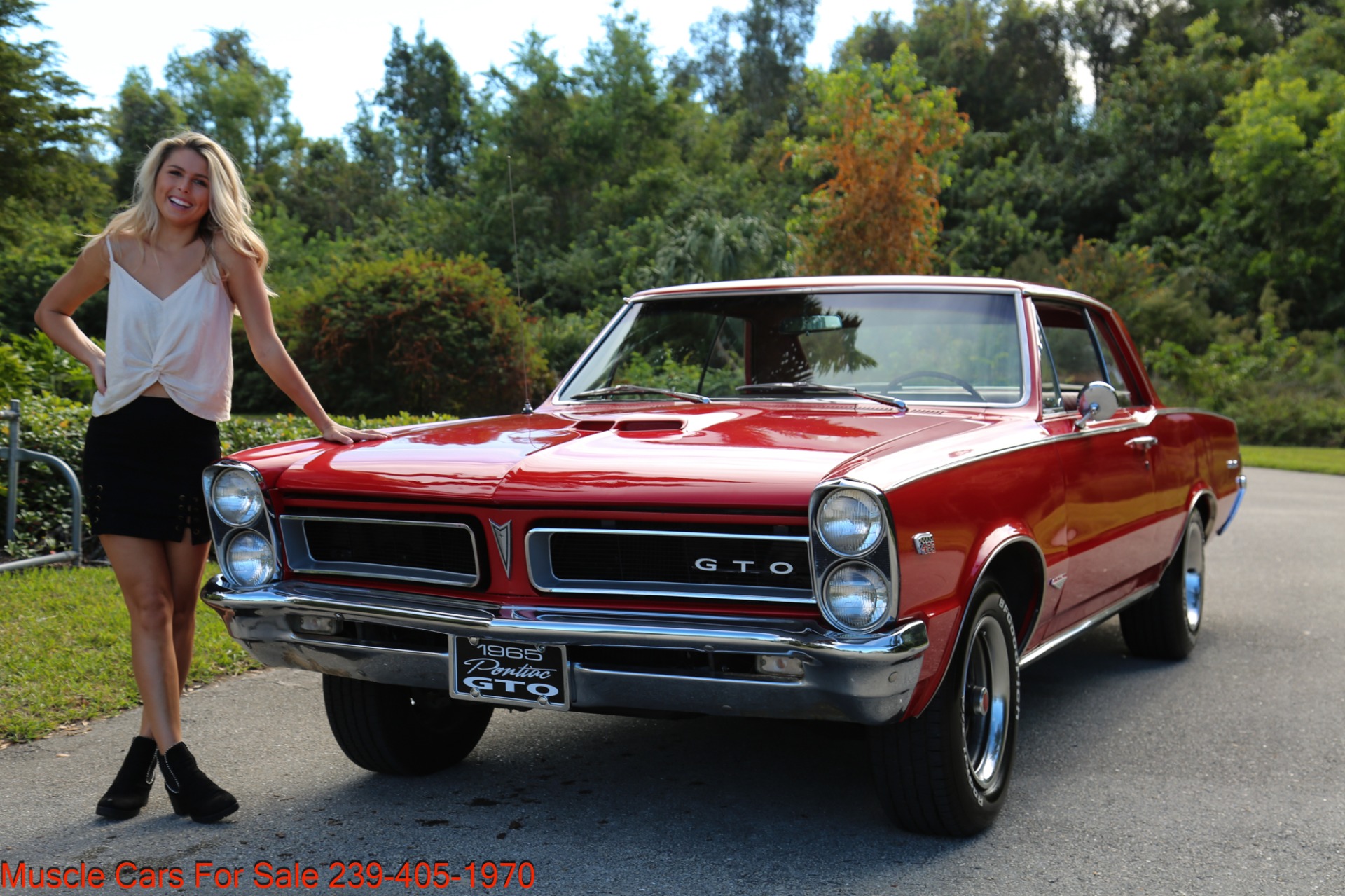 Used 1965 Pontiac Tempest GTO for sale Sold at Muscle Cars for Sale Inc. in Fort Myers FL 33912 3