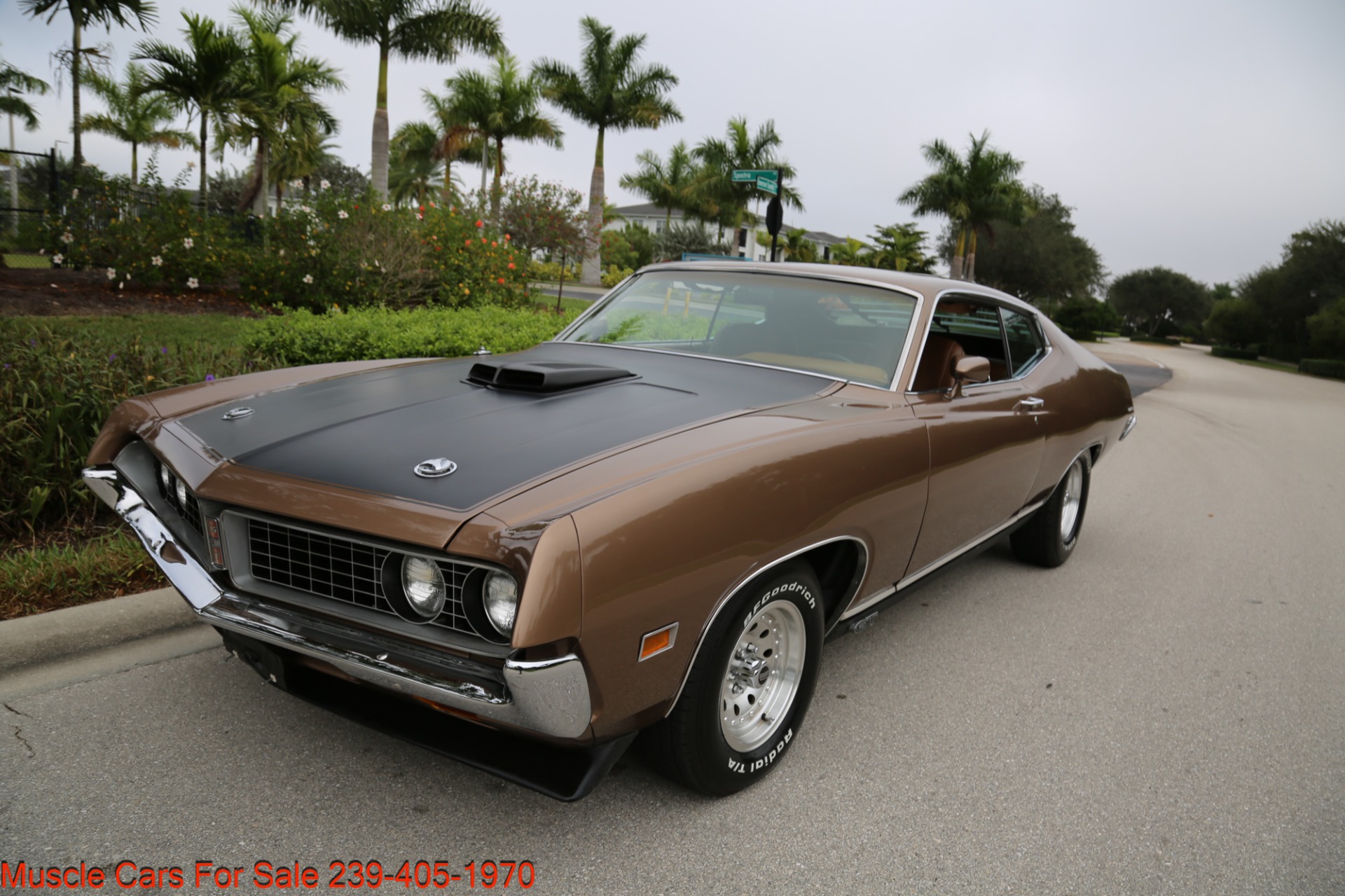Used 1971 Ford Torino GT GT 351 Cleveland for sale Sold at Muscle Cars for Sale Inc. in Fort Myers FL 33912 2