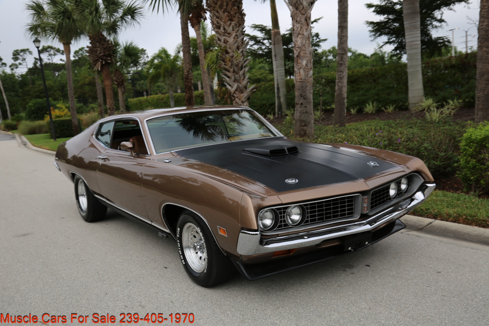 Used 1971 Ford Torino GT GT 351 Cleveland for sale Sold at Muscle Cars for Sale Inc. in Fort Myers FL 33912 3