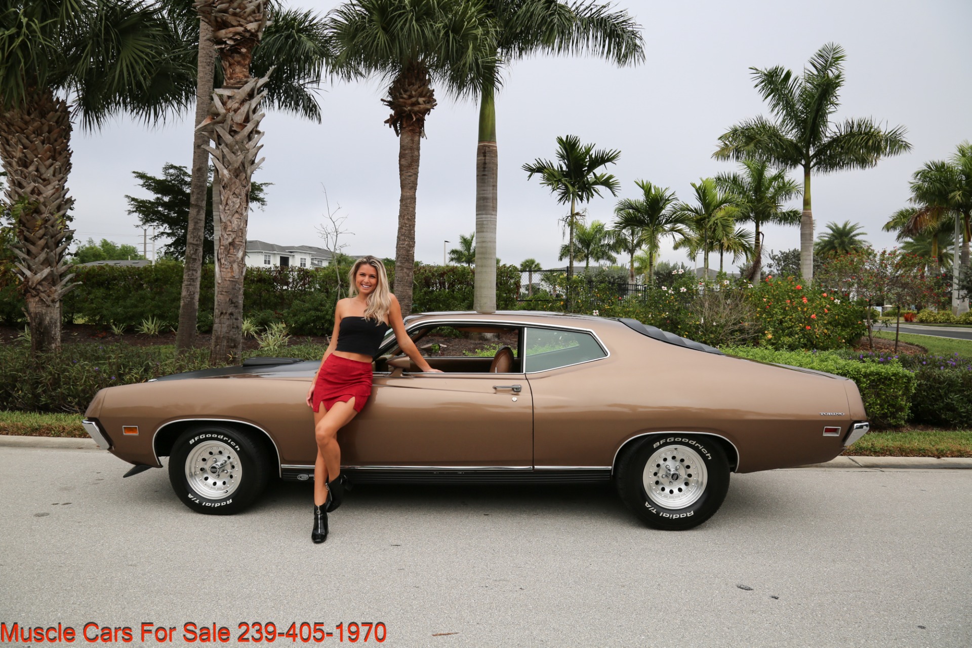 Used 1971 Ford Torino GT GT 351 Cleveland for sale Sold at Muscle Cars for Sale Inc. in Fort Myers FL 33912 5