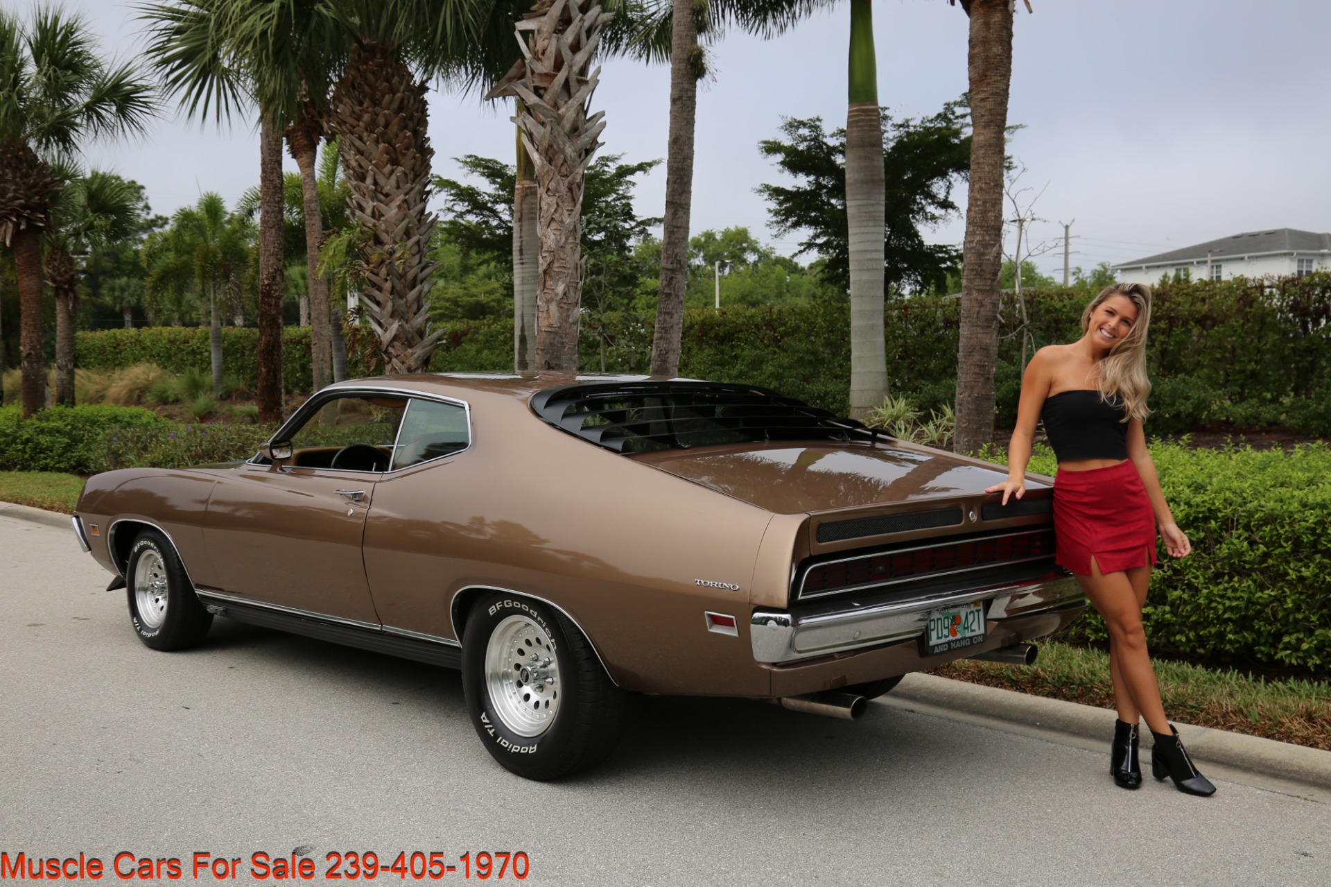 Used 1971 Ford Torino GT GT 351 Cleveland for sale Sold at Muscle Cars for Sale Inc. in Fort Myers FL 33912 7