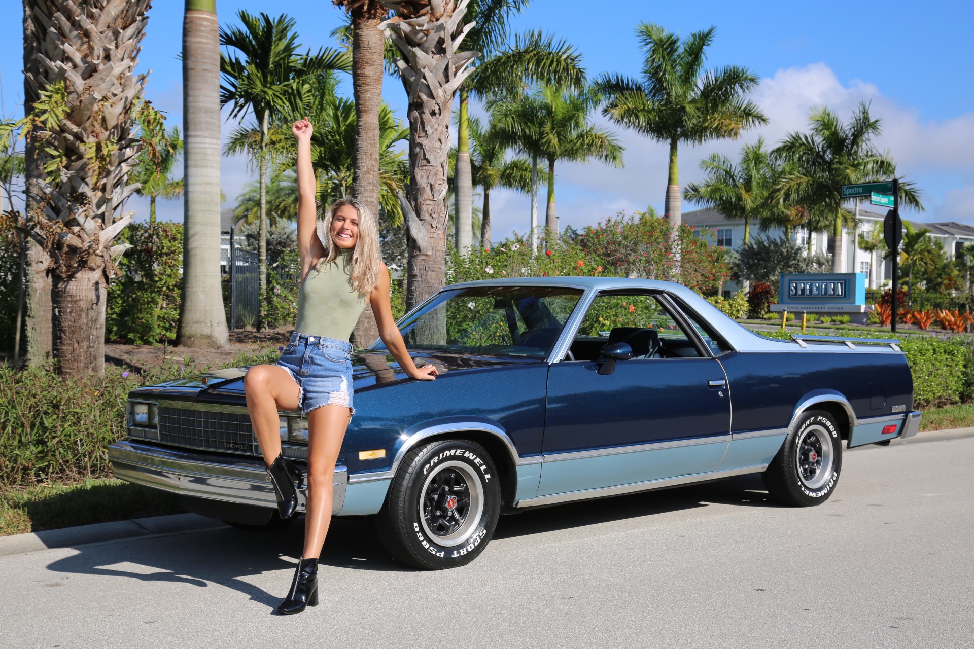 Used 1985 Chevrolet El Camino SS for sale Sold at Muscle Cars for Sale Inc. in Fort Myers FL 33912 1