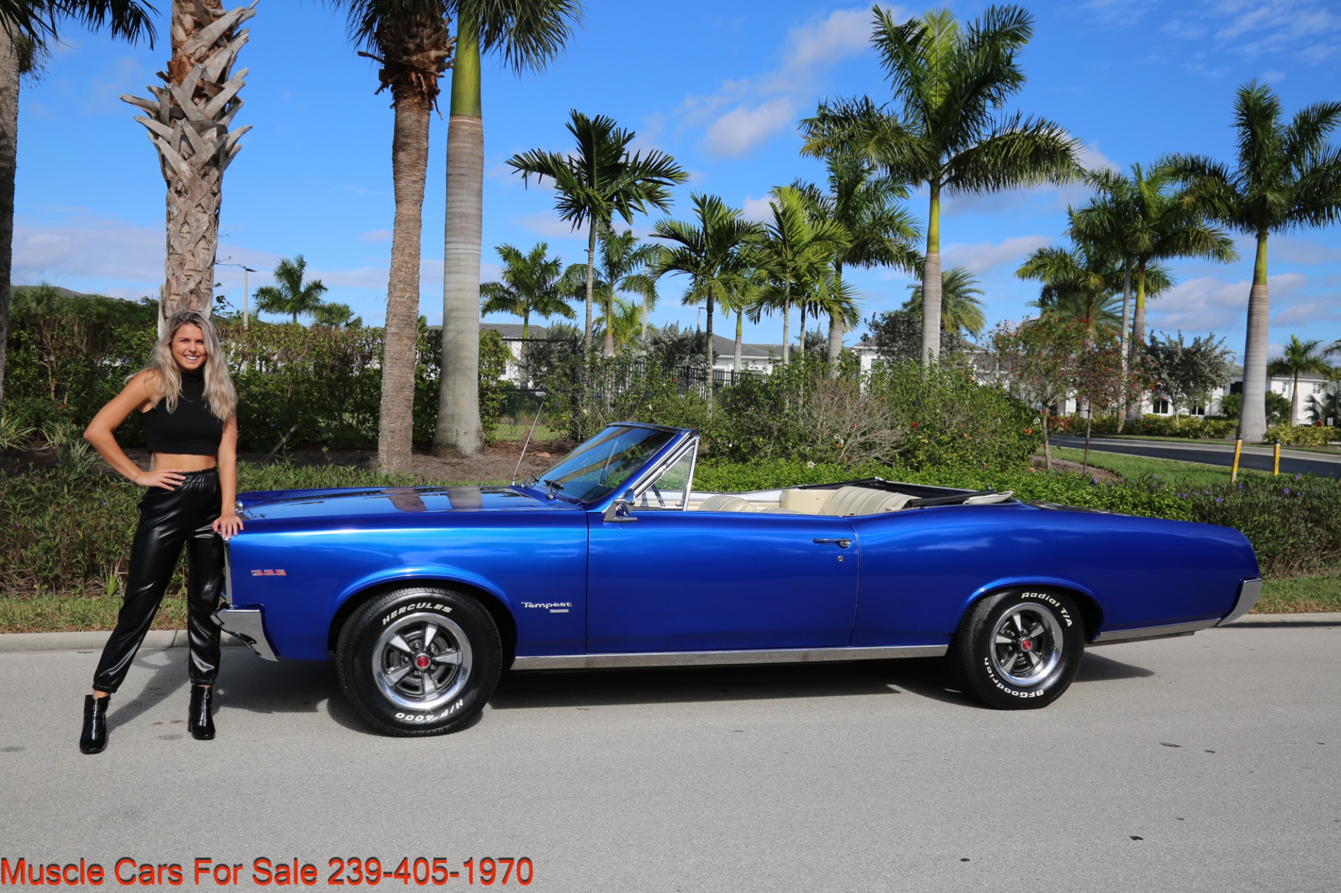 Used 1967 Pontiac Tempest Convertible for sale Sold at Muscle Cars for Sale Inc. in Fort Myers FL 33912 2