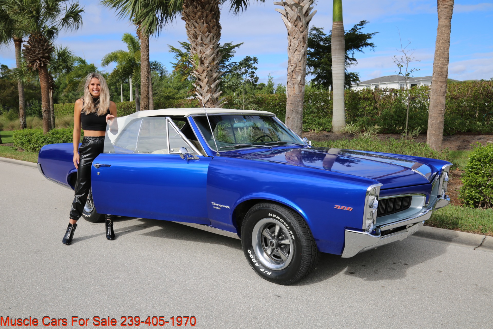 Used 1967 Pontiac Tempest Convertible for sale Sold at Muscle Cars for Sale Inc. in Fort Myers FL 33912 5
