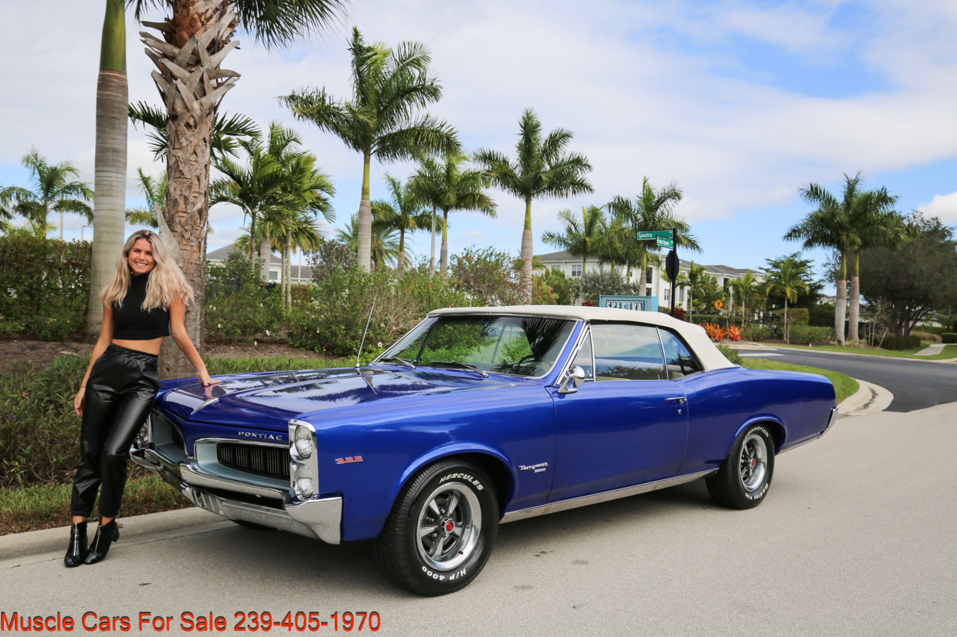 Used 1967 Pontiac Tempest Convertible for sale Sold at Muscle Cars for Sale Inc. in Fort Myers FL 33912 8