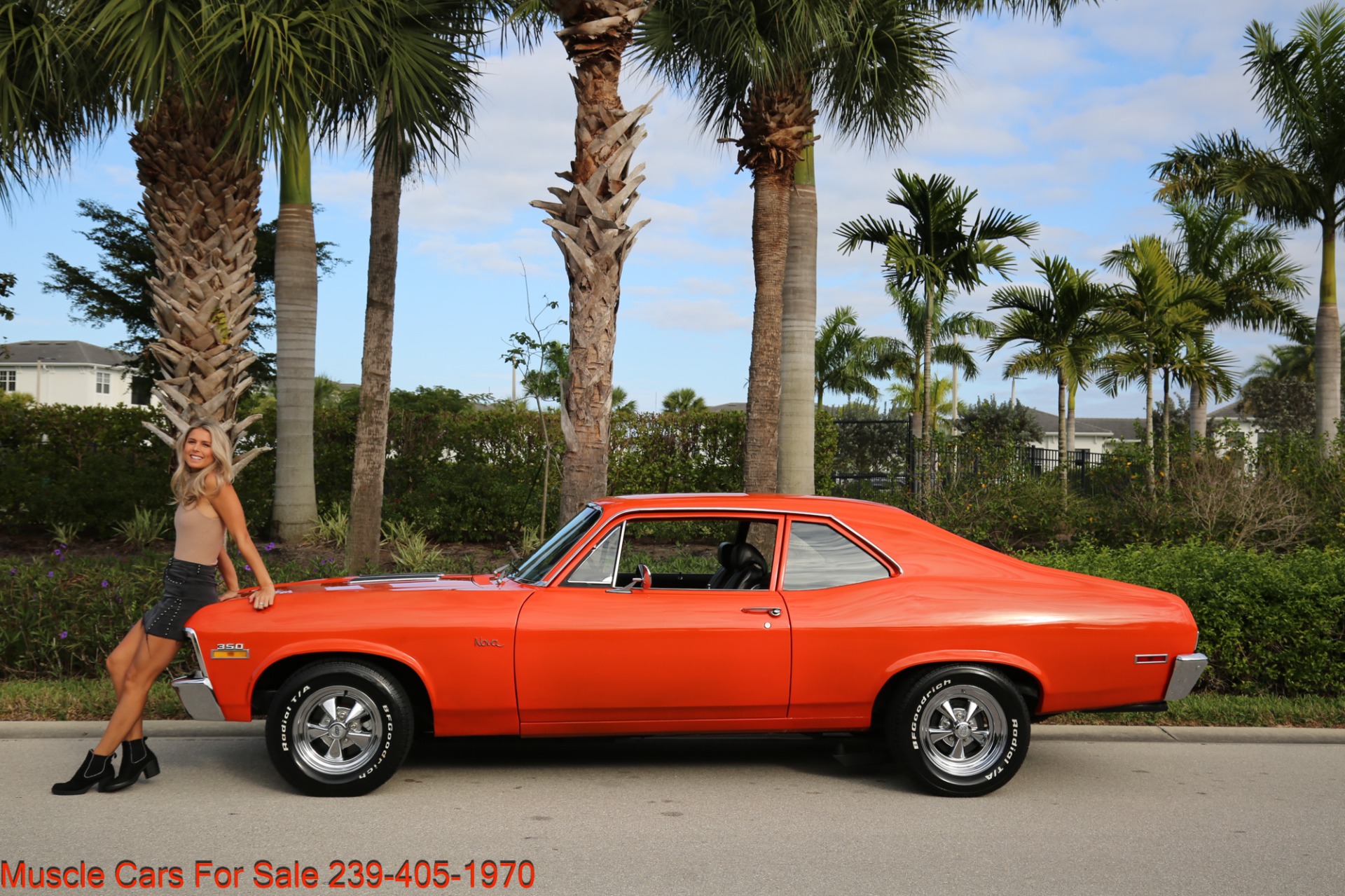 Used 1972 Chevrolet Nova SS 4 Speed Manual 12 bolt Rear for sale Sold at Muscle Cars for Sale Inc. in Fort Myers FL 33912 3