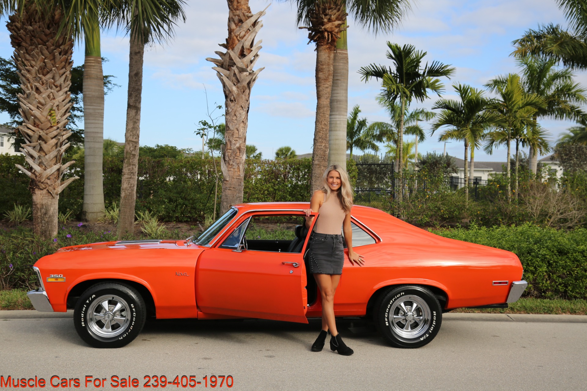 Used 1972 Chevrolet Nova SS 4 Speed Manual 12 bolt Rear for sale Sold at Muscle Cars for Sale Inc. in Fort Myers FL 33912 4