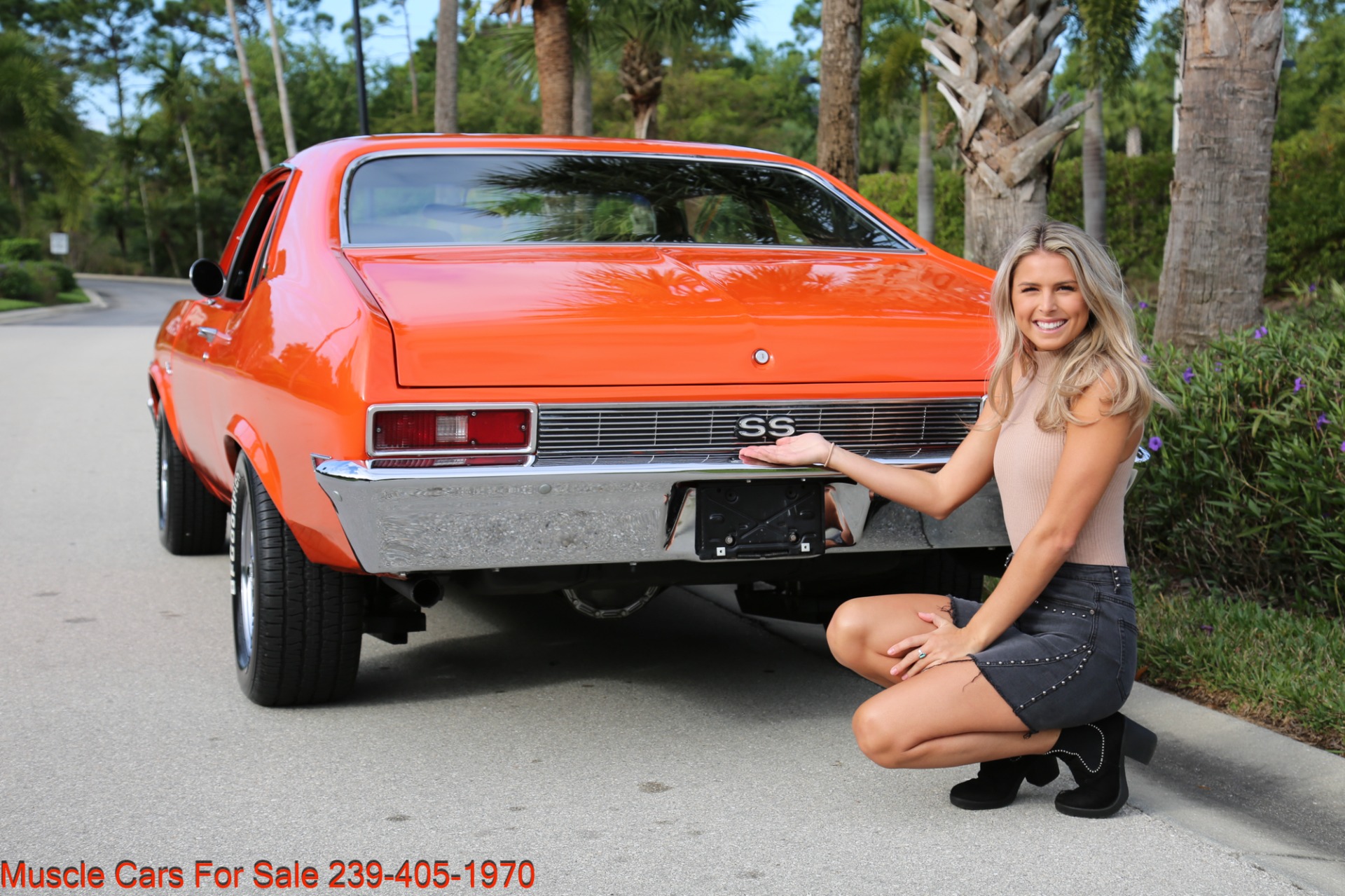 Used 1972 Chevrolet Nova SS 4 Speed Manual 12 bolt Rear for sale Sold at Muscle Cars for Sale Inc. in Fort Myers FL 33912 6